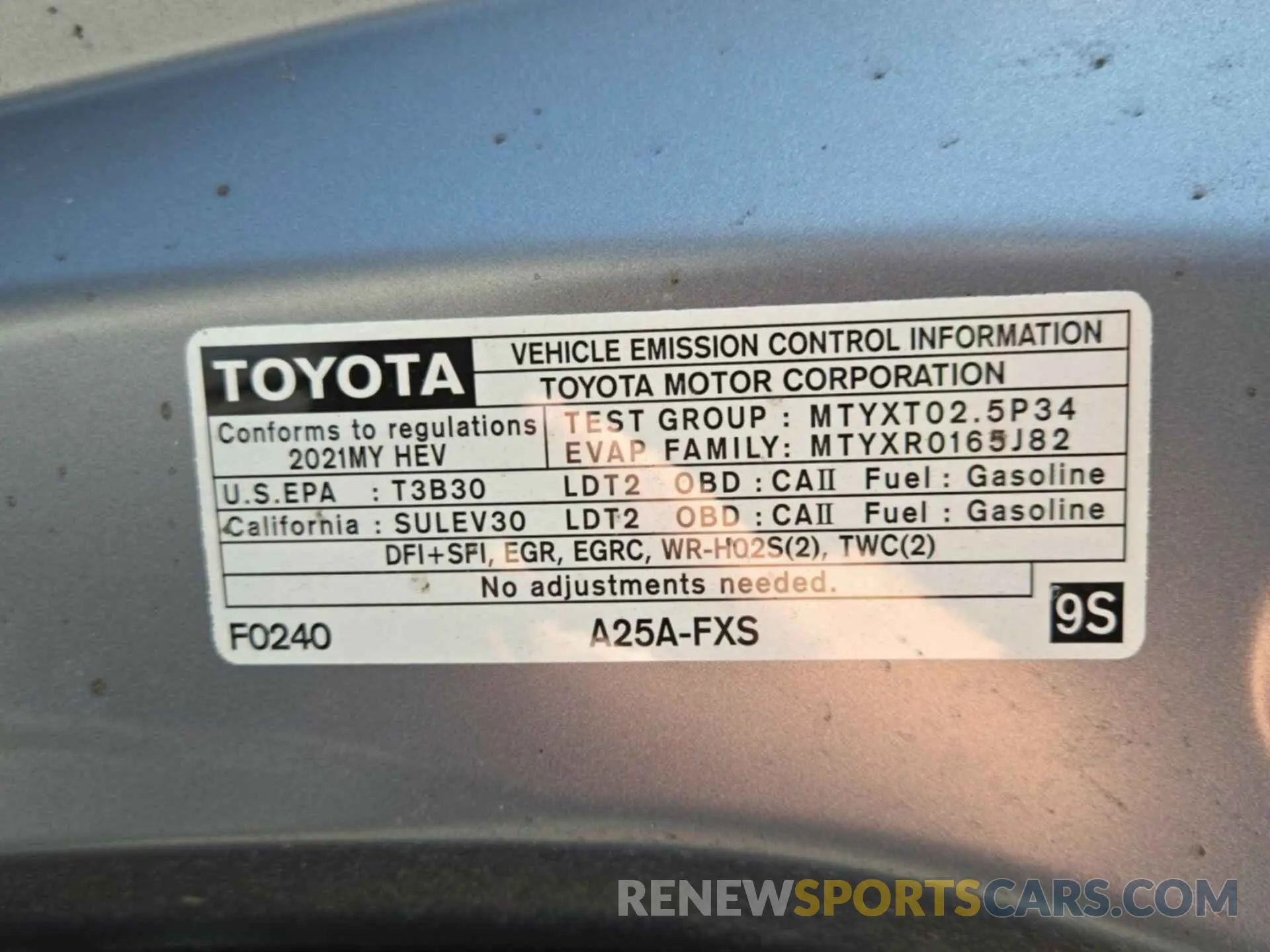 4 fotografías del automóvil dañado 5TDHBRCH3MS069349 TOYOTA HIGHLANDER 2021