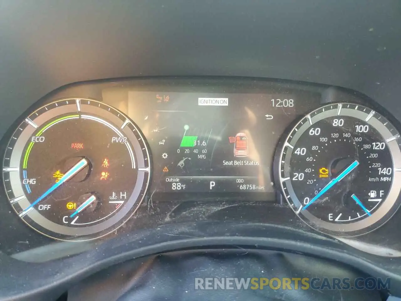 9 fotografías del automóvil dañado 5TDHBRCH3MS532560 TOYOTA HIGHLANDER 2021