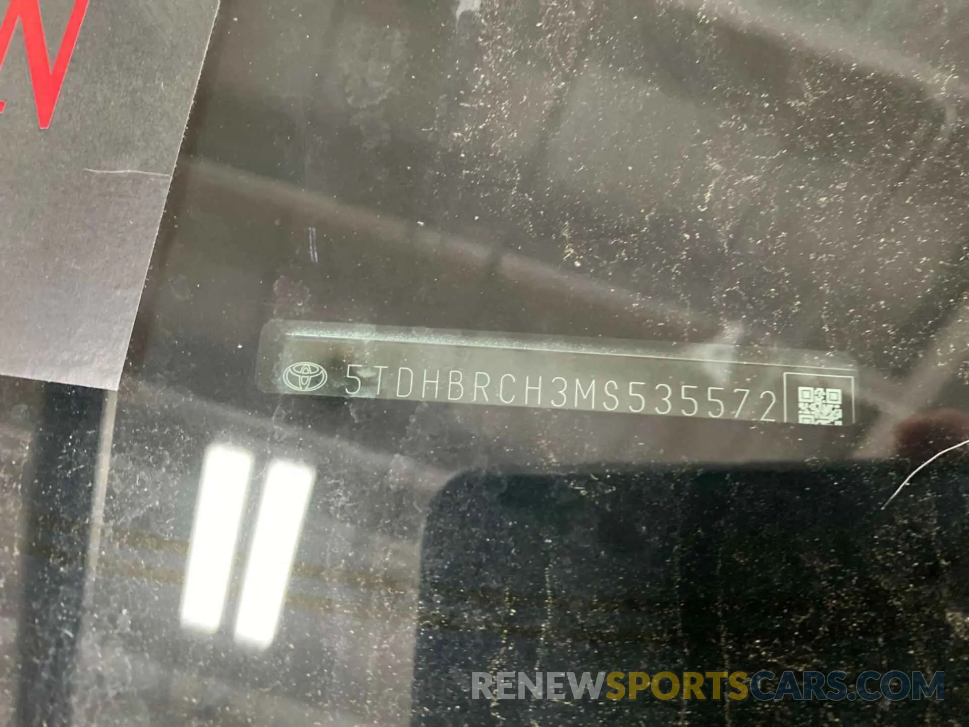 6 fotografías del automóvil dañado 5TDHBRCH3MS535572 TOYOTA HIGHLANDER 2021