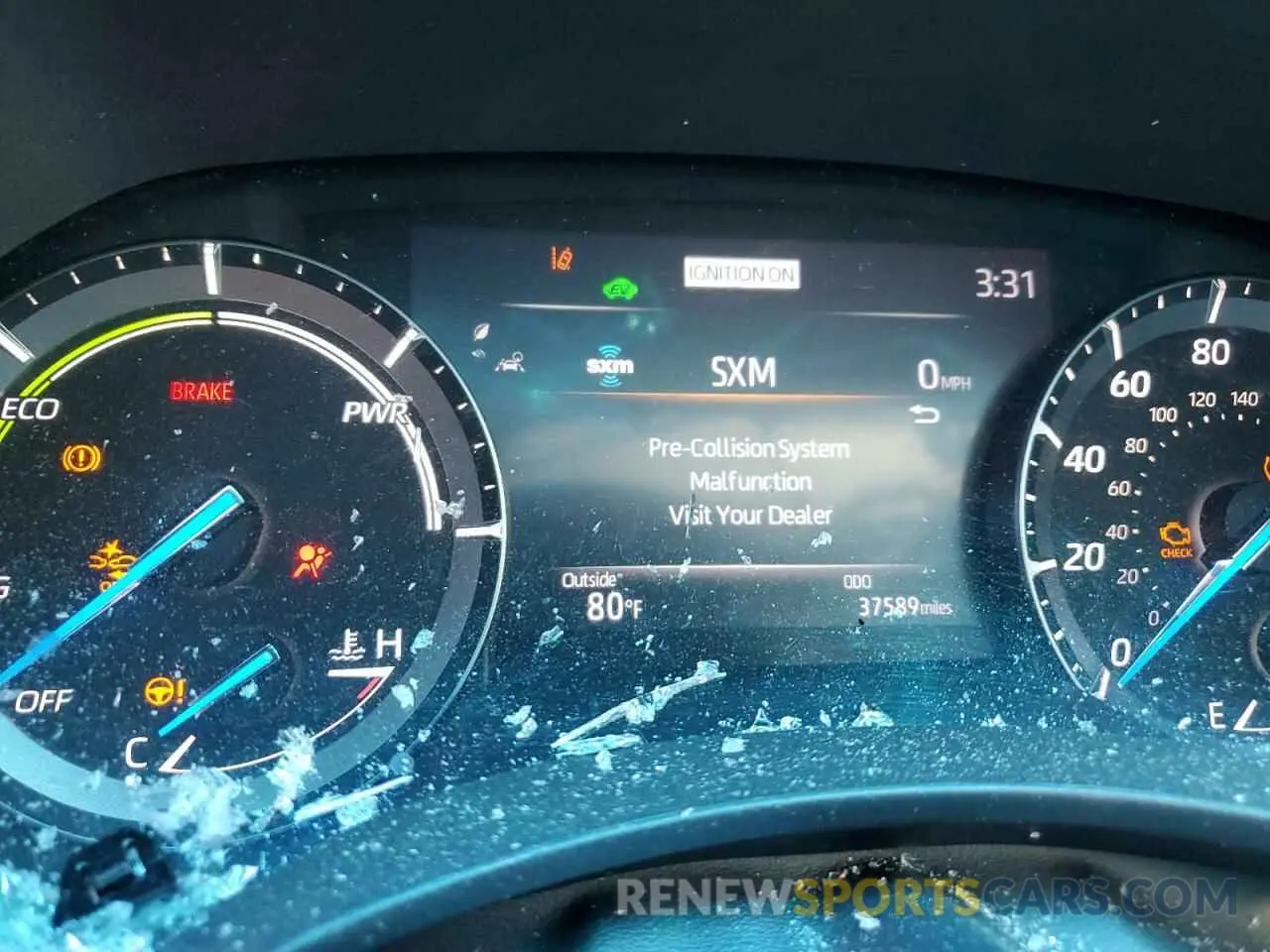 9 fotografías del automóvil dañado 5TDHBRCH4MS517565 TOYOTA HIGHLANDER 2021