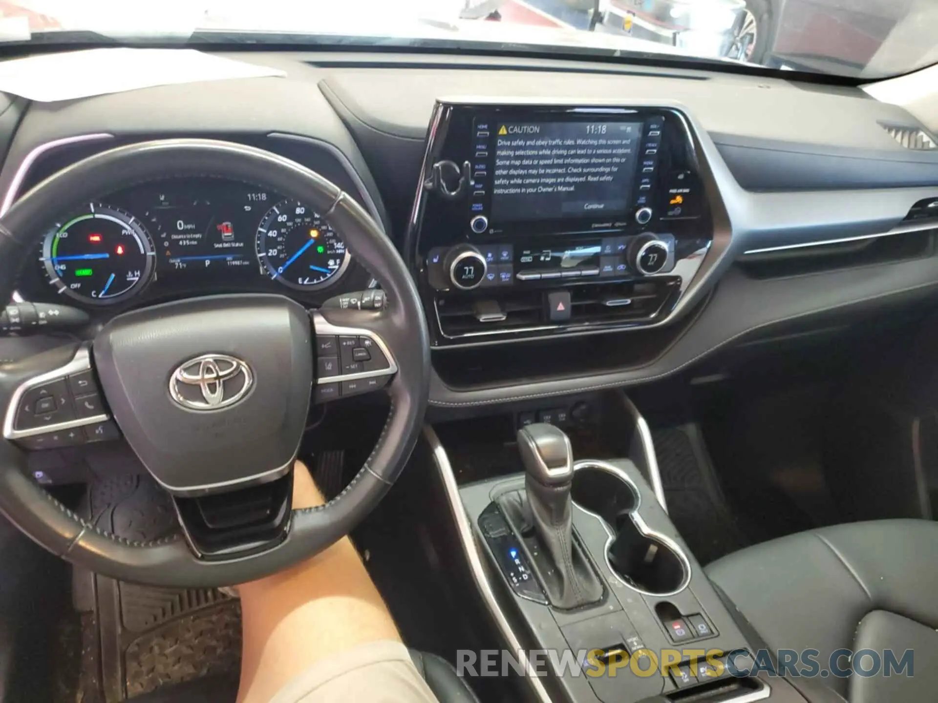 17 fotografías del automóvil dañado 5TDHBRCH5MS067330 TOYOTA HIGHLANDER 2021