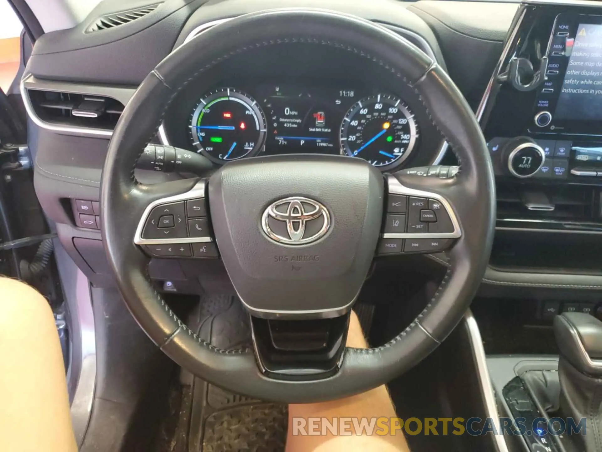 18 fotografías del automóvil dañado 5TDHBRCH5MS067330 TOYOTA HIGHLANDER 2021