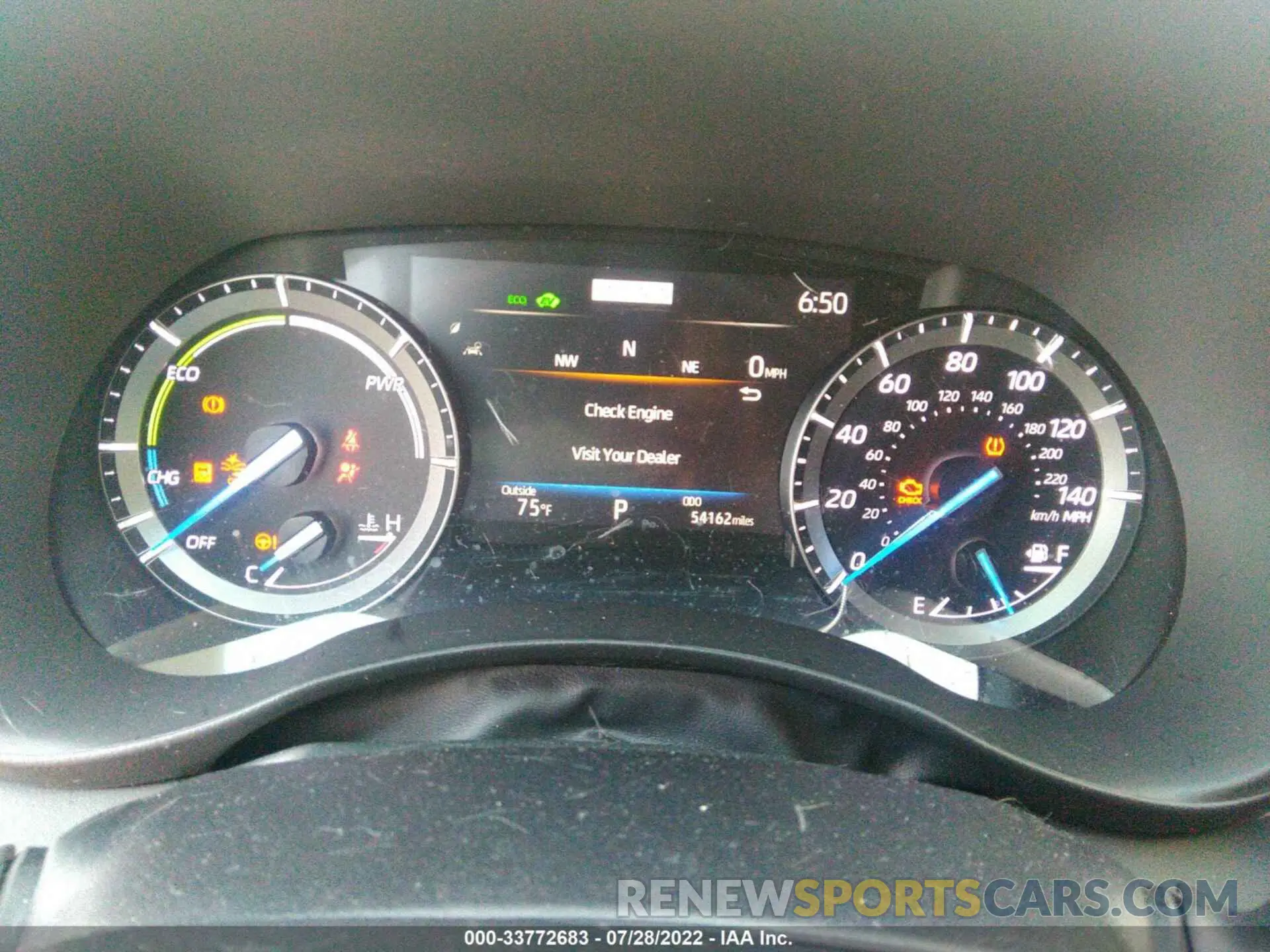 7 fotografías del automóvil dañado 5TDHBRCH5MS530468 TOYOTA HIGHLANDER 2021