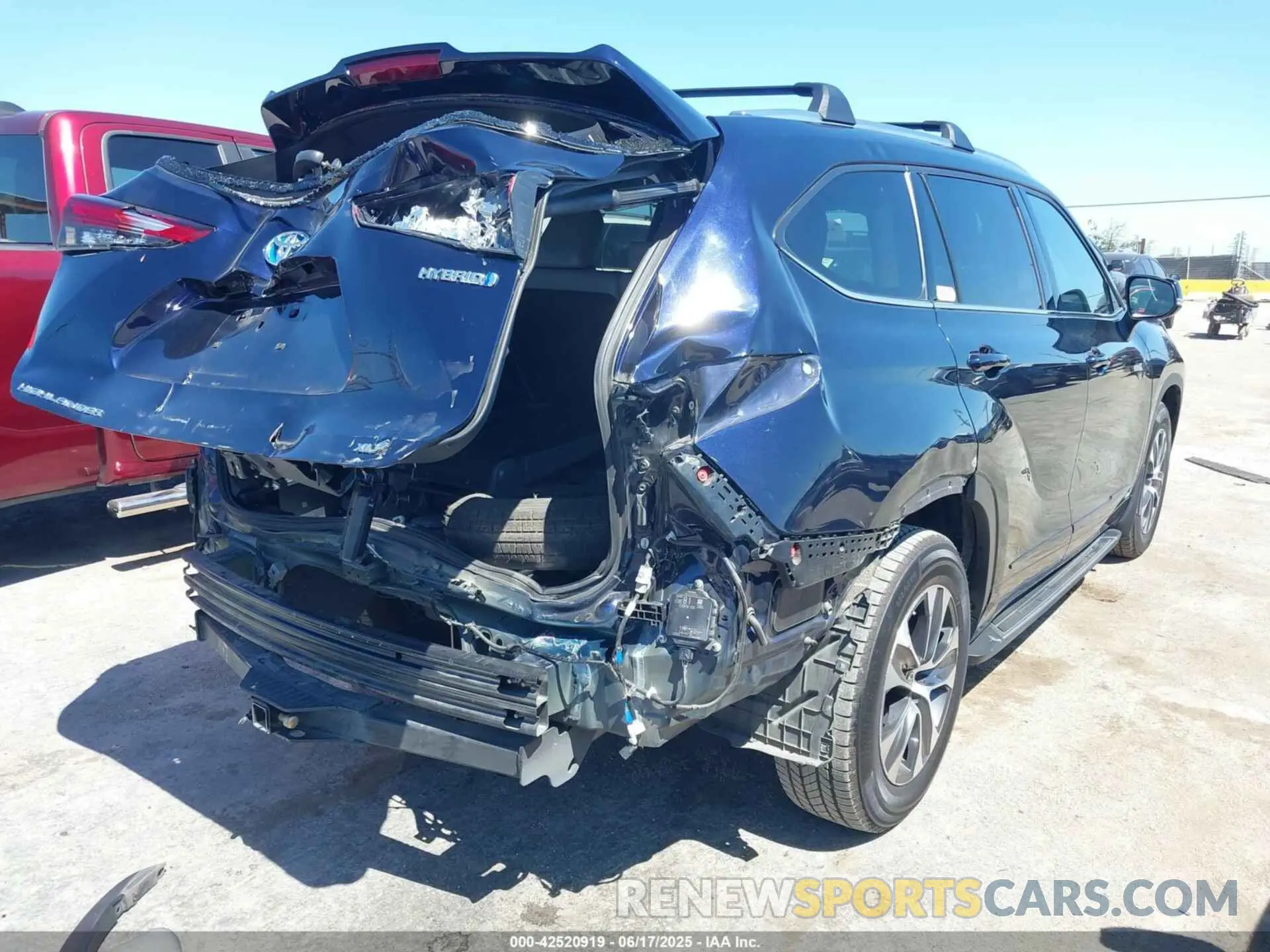18 fotografías del automóvil dañado 5TDHBRCH6MS516952 TOYOTA HIGHLANDER 2021
