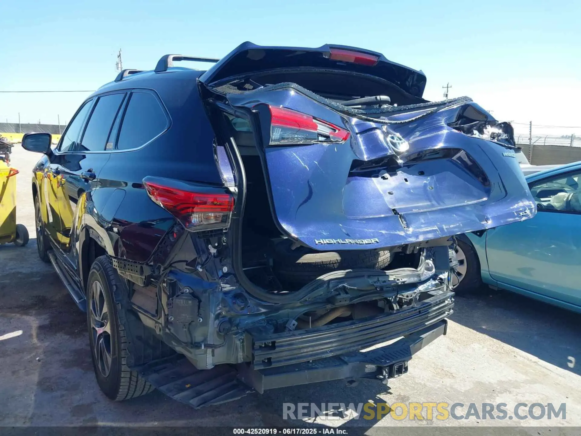 6 fotografías del automóvil dañado 5TDHBRCH6MS516952 TOYOTA HIGHLANDER 2021