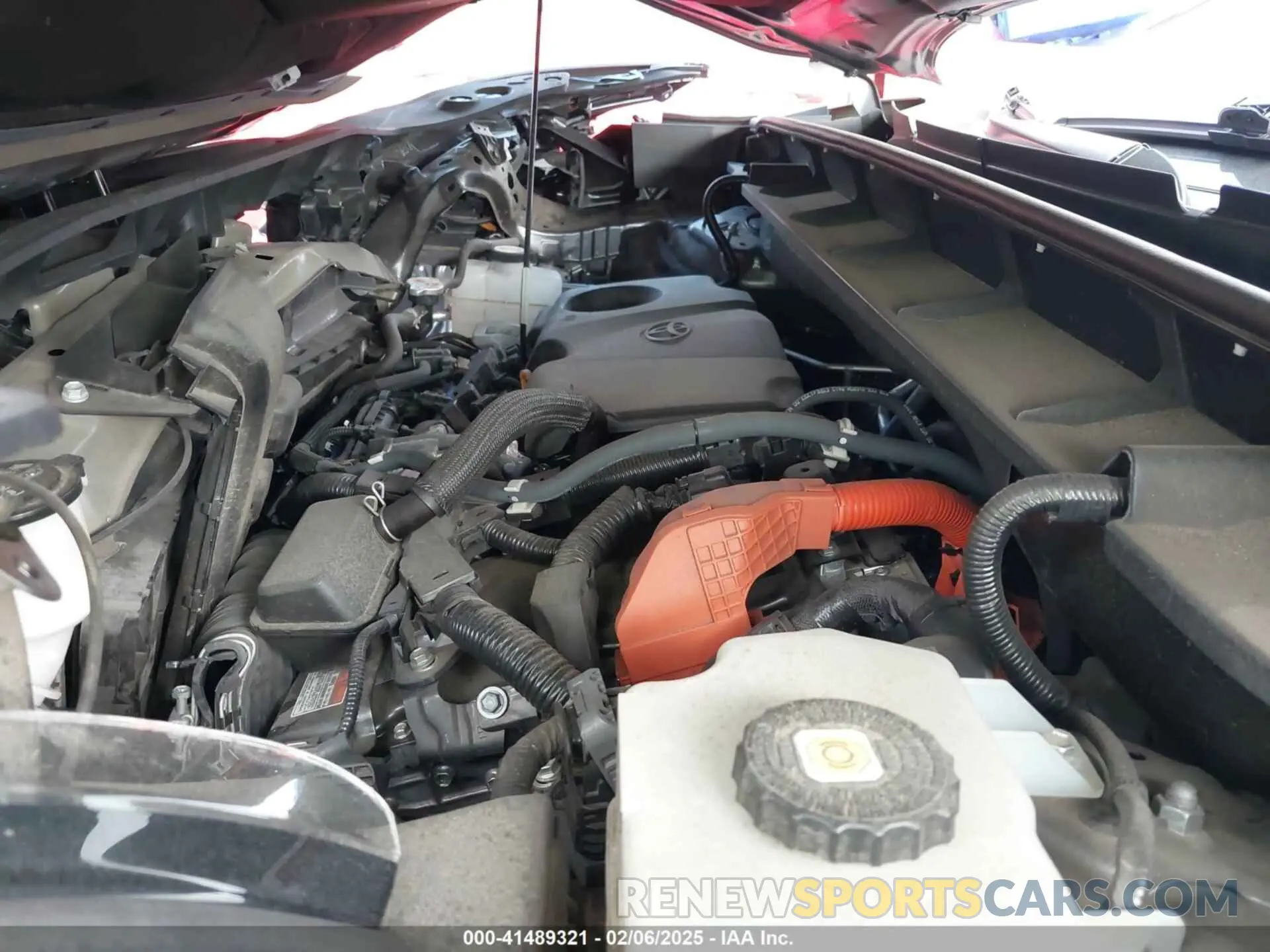 10 fotografías del automóvil dañado 5TDHBRCH6MS535341 TOYOTA HIGHLANDER 2021