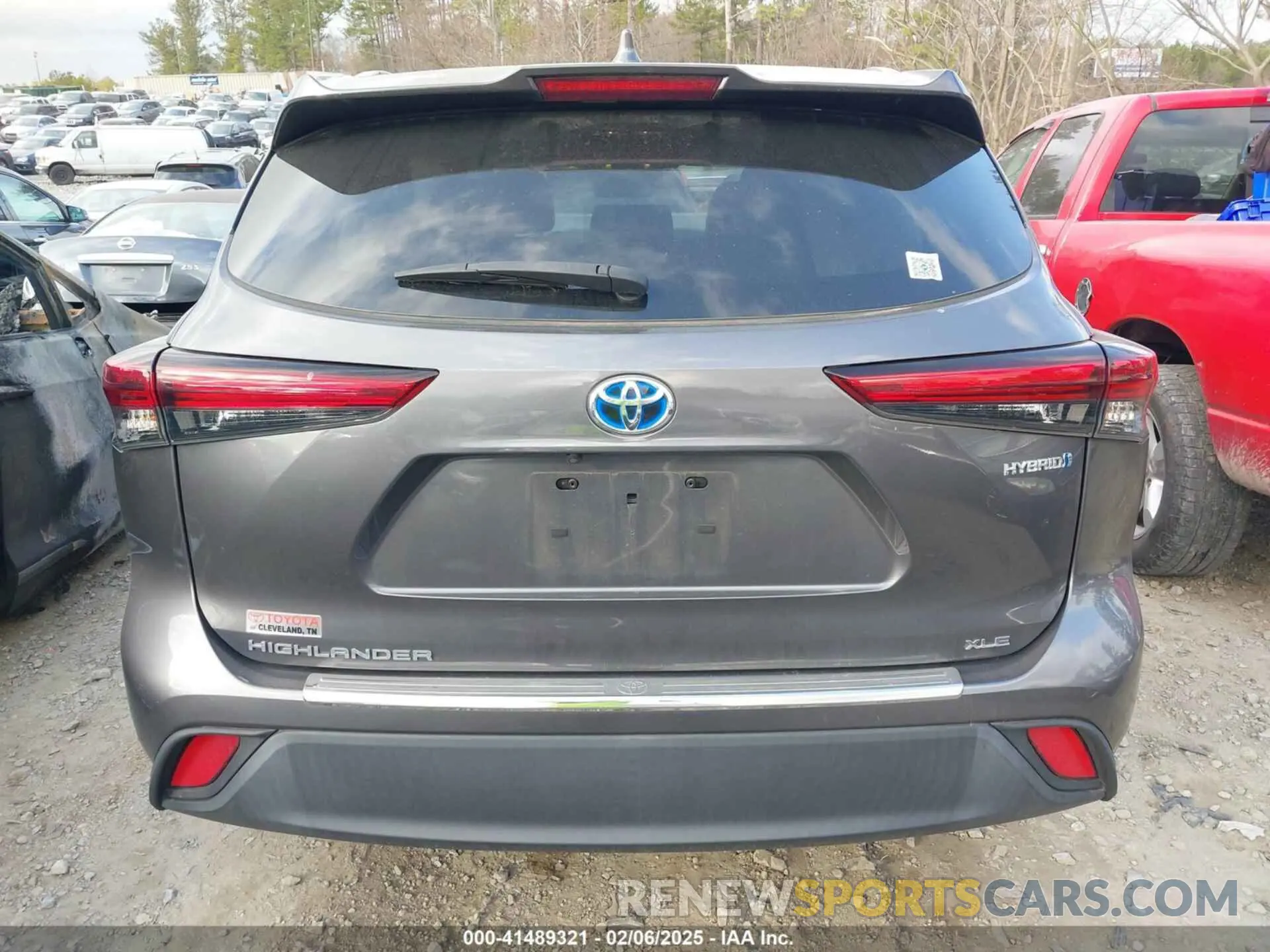 15 fotografías del automóvil dañado 5TDHBRCH6MS535341 TOYOTA HIGHLANDER 2021