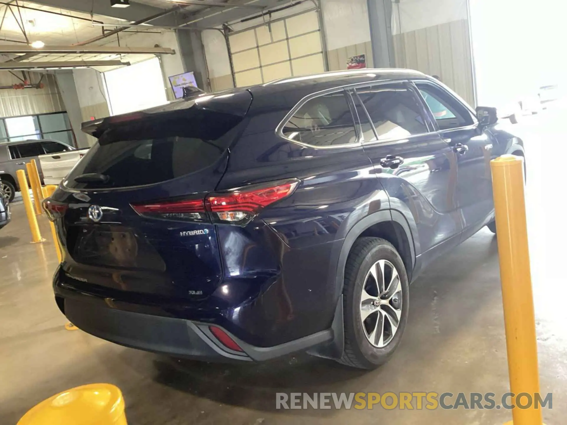 20 fotografías del automóvil dañado 5TDHBRCH7MS535638 TOYOTA HIGHLANDER 2021
