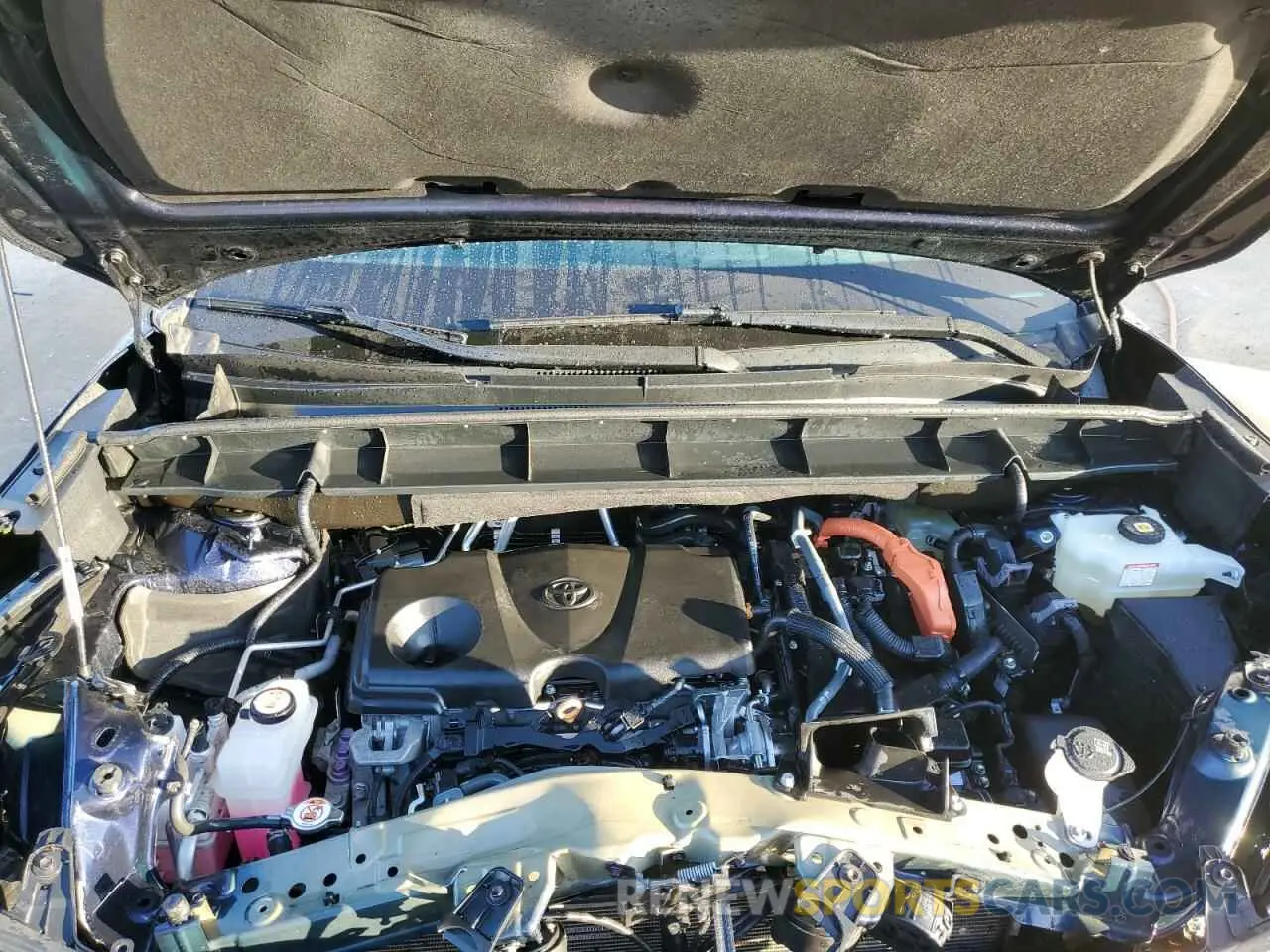 12 fotografías del automóvil dañado 5TDHBRCH8MS515933 TOYOTA HIGHLANDER 2021