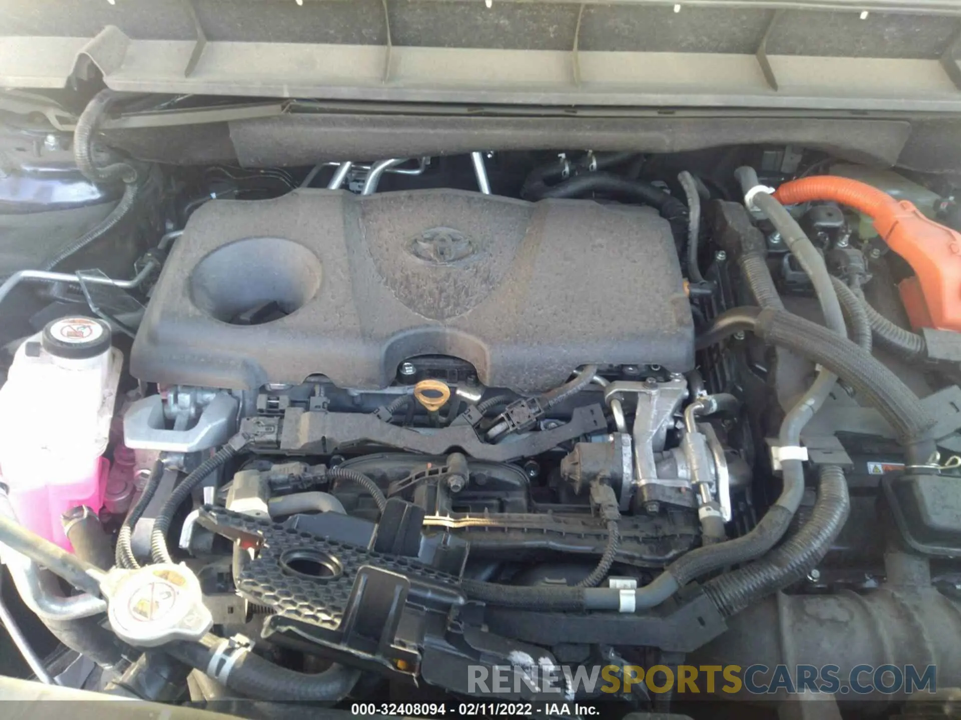 10 fotografías del automóvil dañado 5TDHBRCH8MS517259 TOYOTA HIGHLANDER 2021