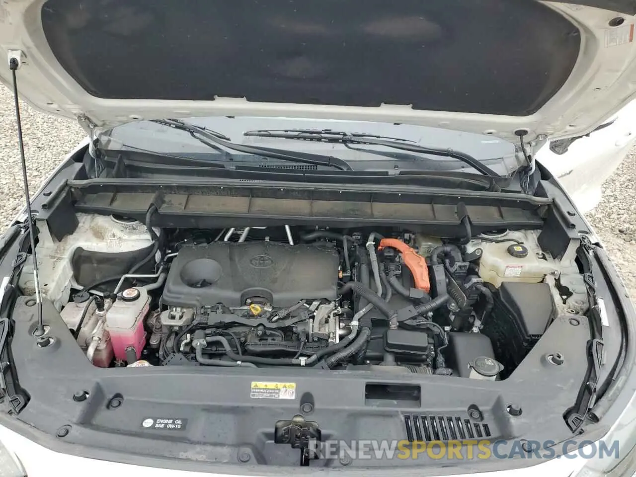 12 fotografías del automóvil dañado 5TDHBRCH9MS033987 TOYOTA HIGHLANDER 2021