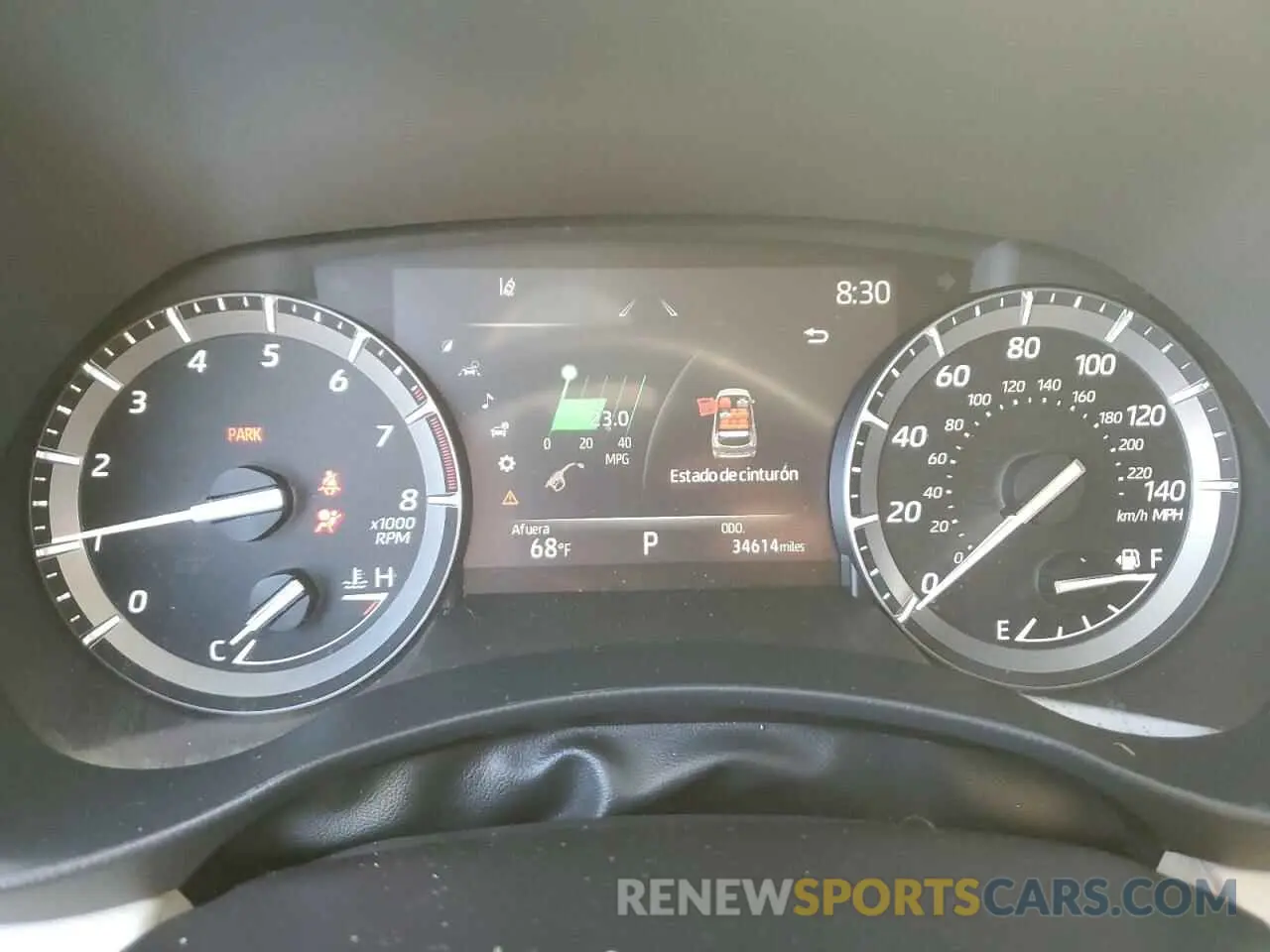 9 fotografías del automóvil dañado 5TDHZRAH1MS533057 TOYOTA HIGHLANDER 2021