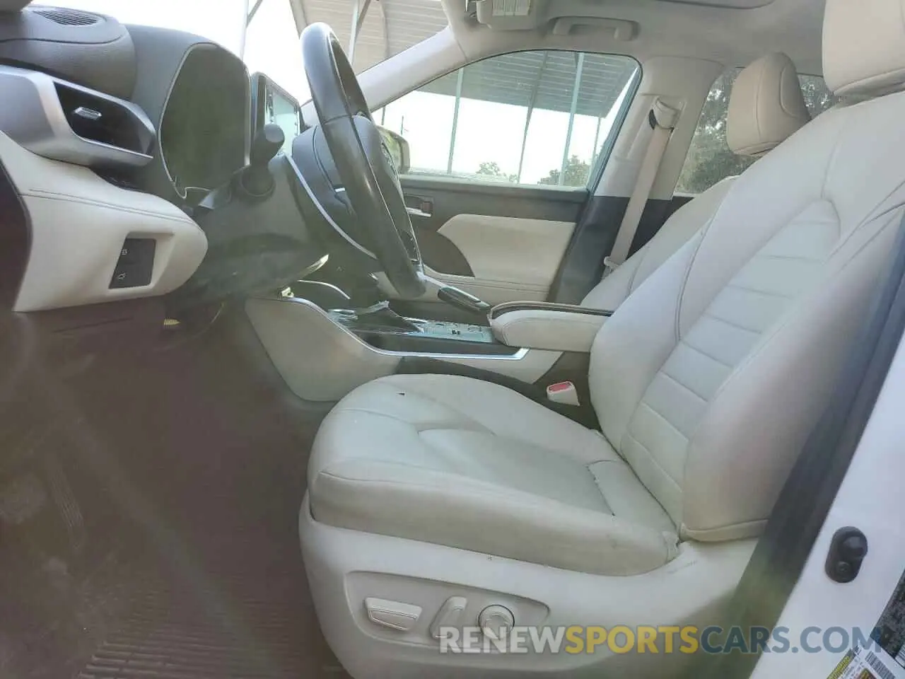 7 fotografías del automóvil dañado 5TDHZRAH4MS514440 TOYOTA HIGHLANDER 2021