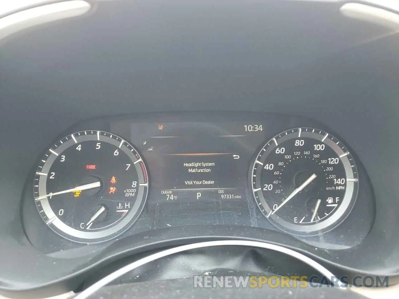 9 fotografías del automóvil dañado 5TDHZRAH4MS514440 TOYOTA HIGHLANDER 2021