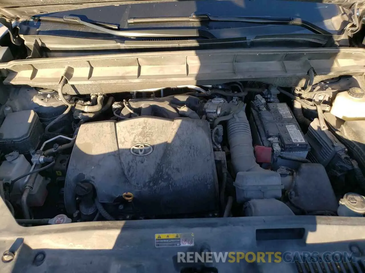 12 fotografías del automóvil dañado 5TDHZRAH7MS079784 TOYOTA HIGHLANDER 2021