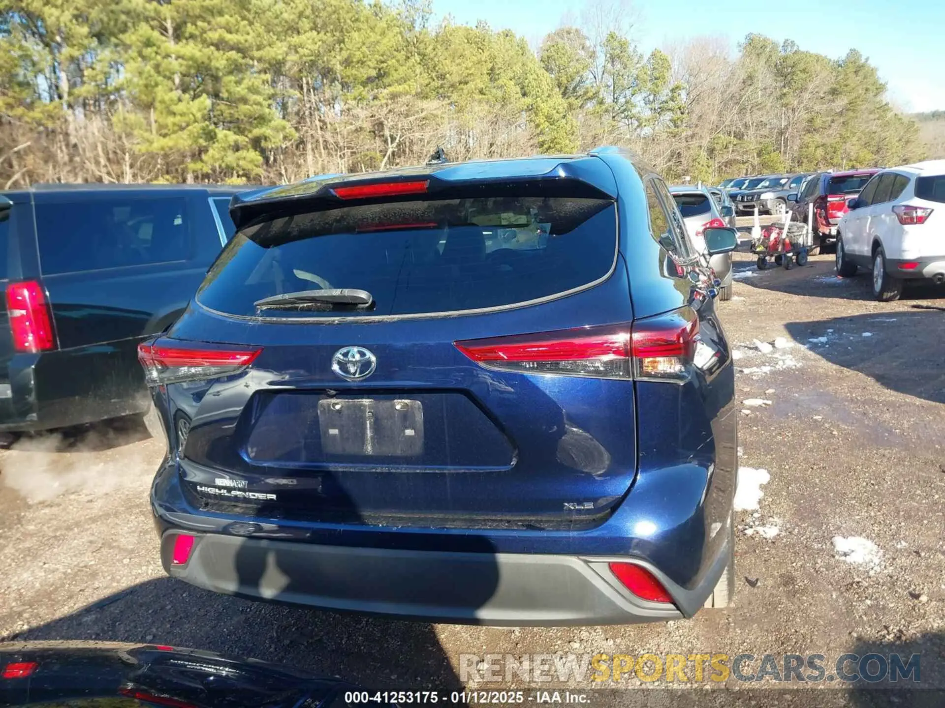 16 fotografías del automóvil dañado 5TDHZRAHXMS051445 TOYOTA HIGHLANDER 2021