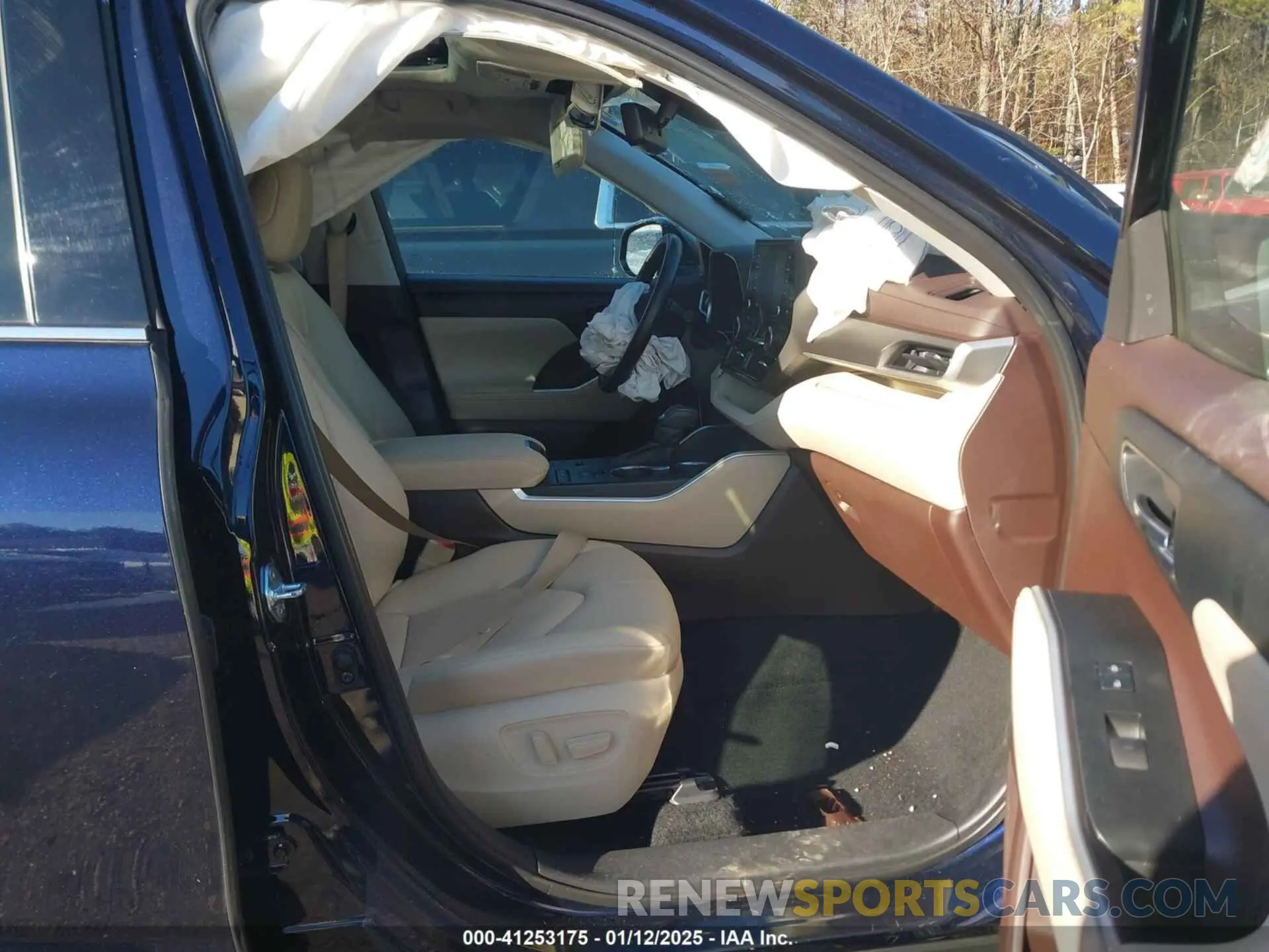 5 fotografías del automóvil dañado 5TDHZRAHXMS051445 TOYOTA HIGHLANDER 2021