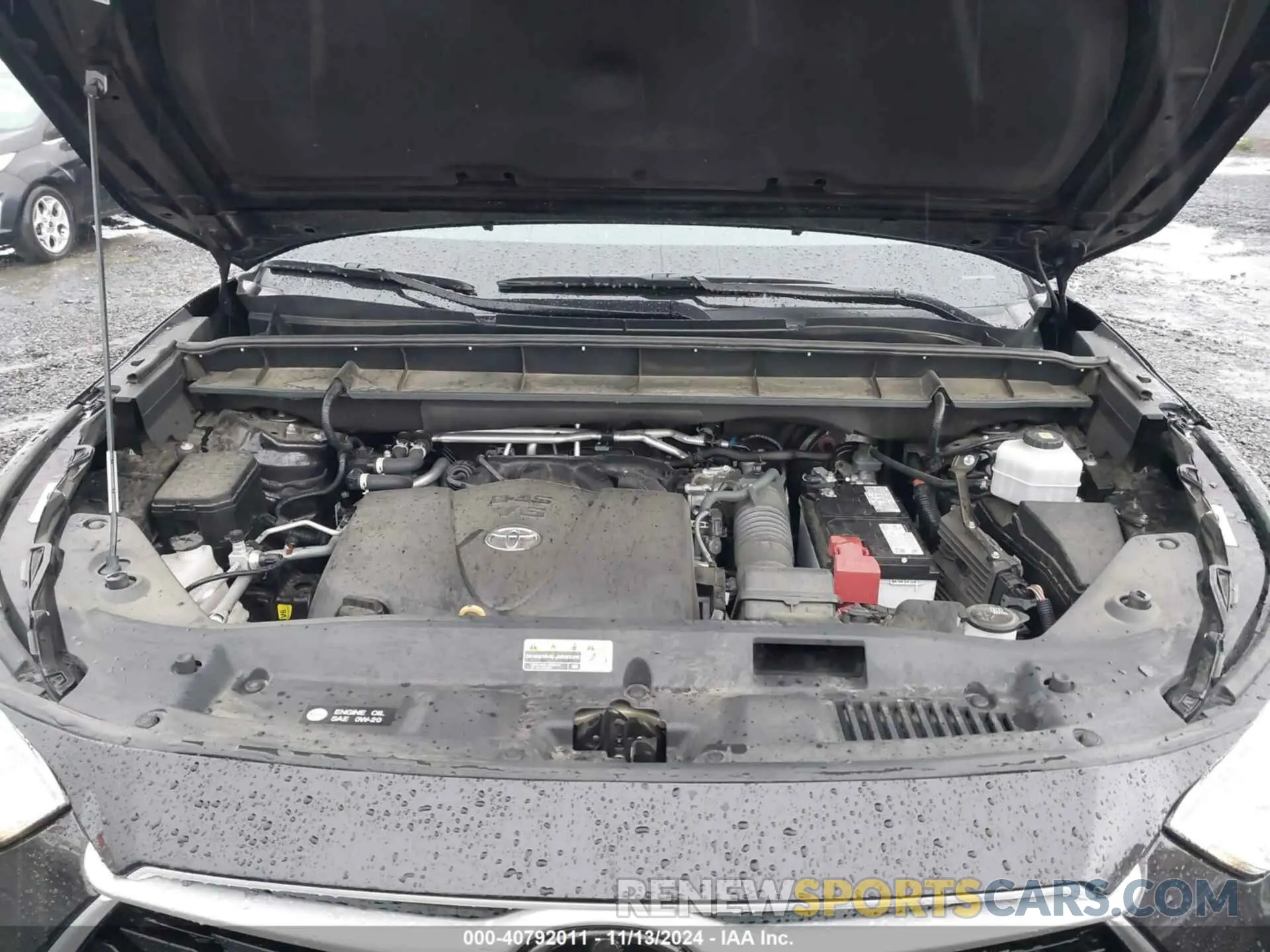 10 fotografías del automóvil dañado 5TDHZRBH0MS156705 TOYOTA HIGHLANDER 2021