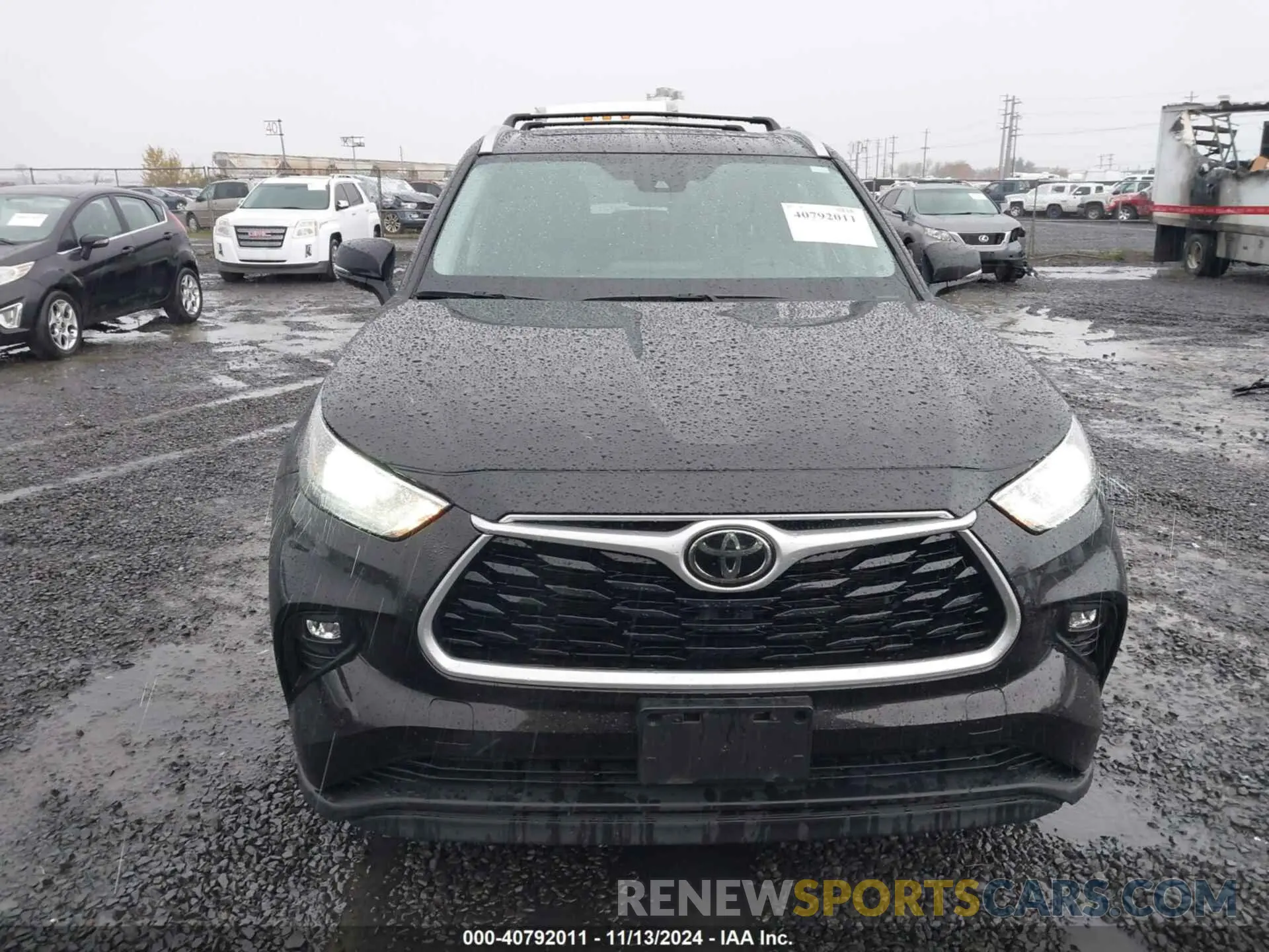 12 fotografías del automóvil dañado 5TDHZRBH0MS156705 TOYOTA HIGHLANDER 2021