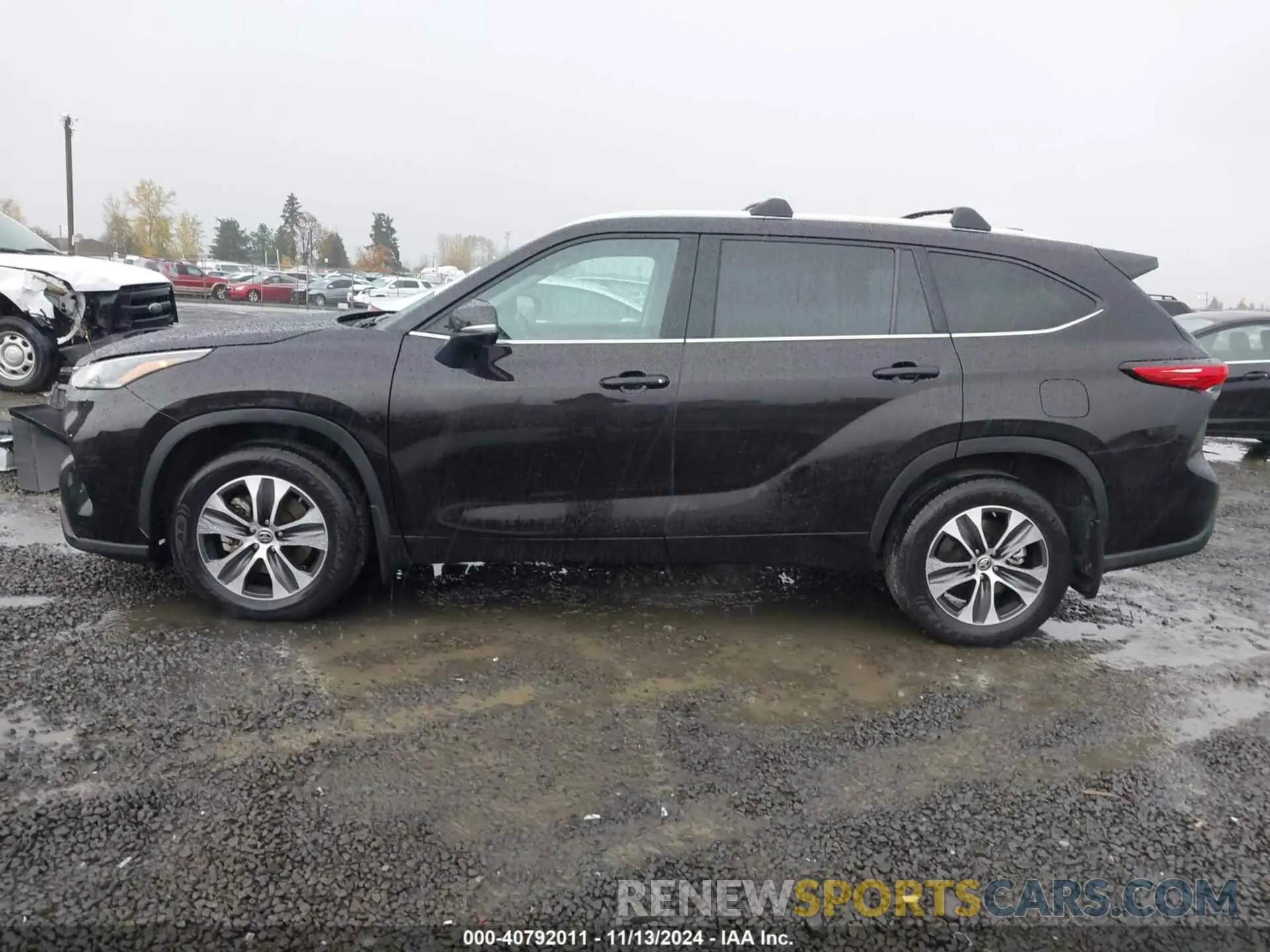 14 fotografías del automóvil dañado 5TDHZRBH0MS156705 TOYOTA HIGHLANDER 2021