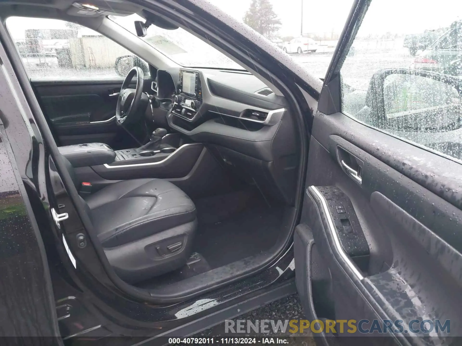 5 fotografías del automóvil dañado 5TDHZRBH0MS156705 TOYOTA HIGHLANDER 2021