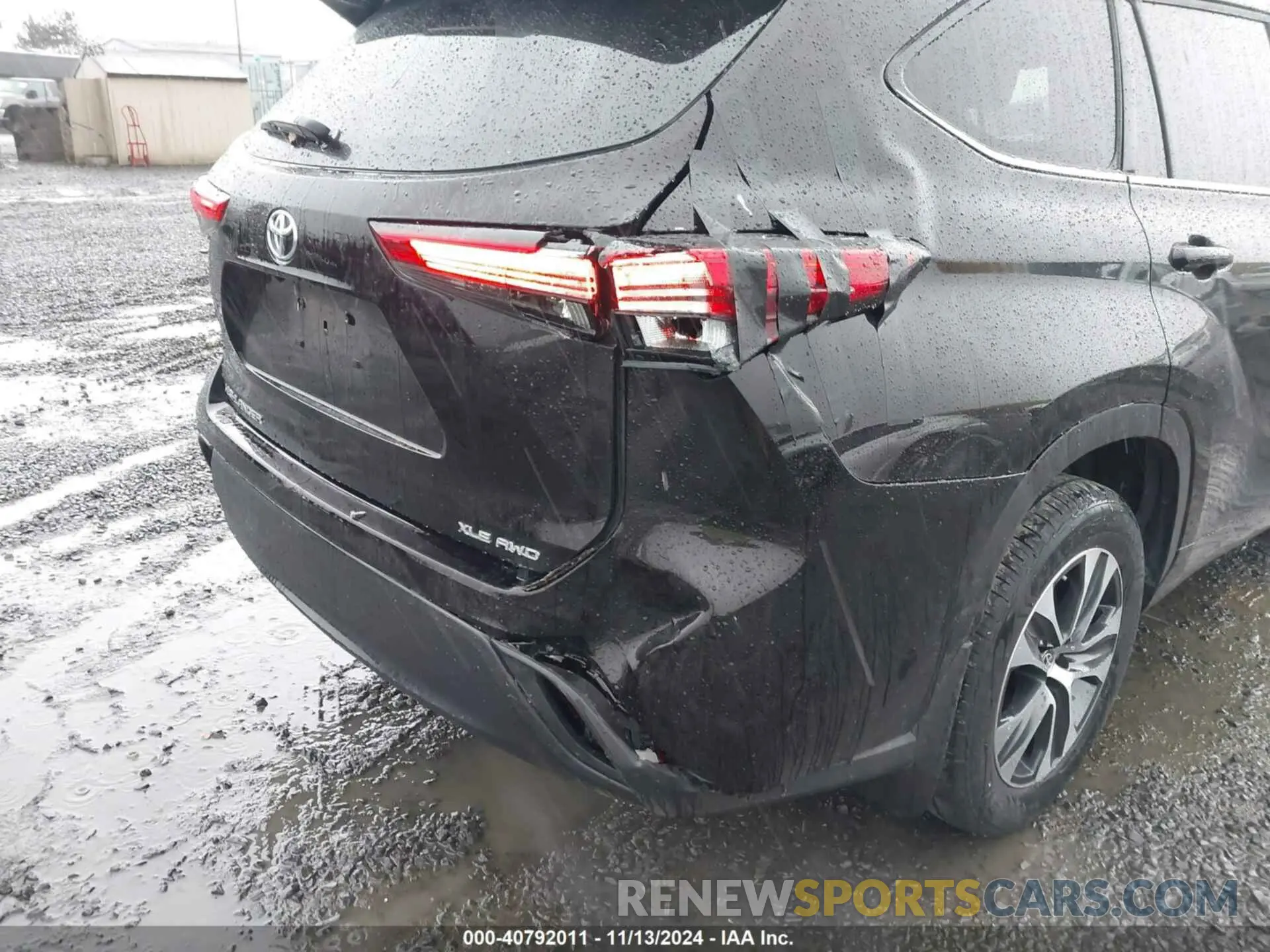 6 fotografías del automóvil dañado 5TDHZRBH0MS156705 TOYOTA HIGHLANDER 2021