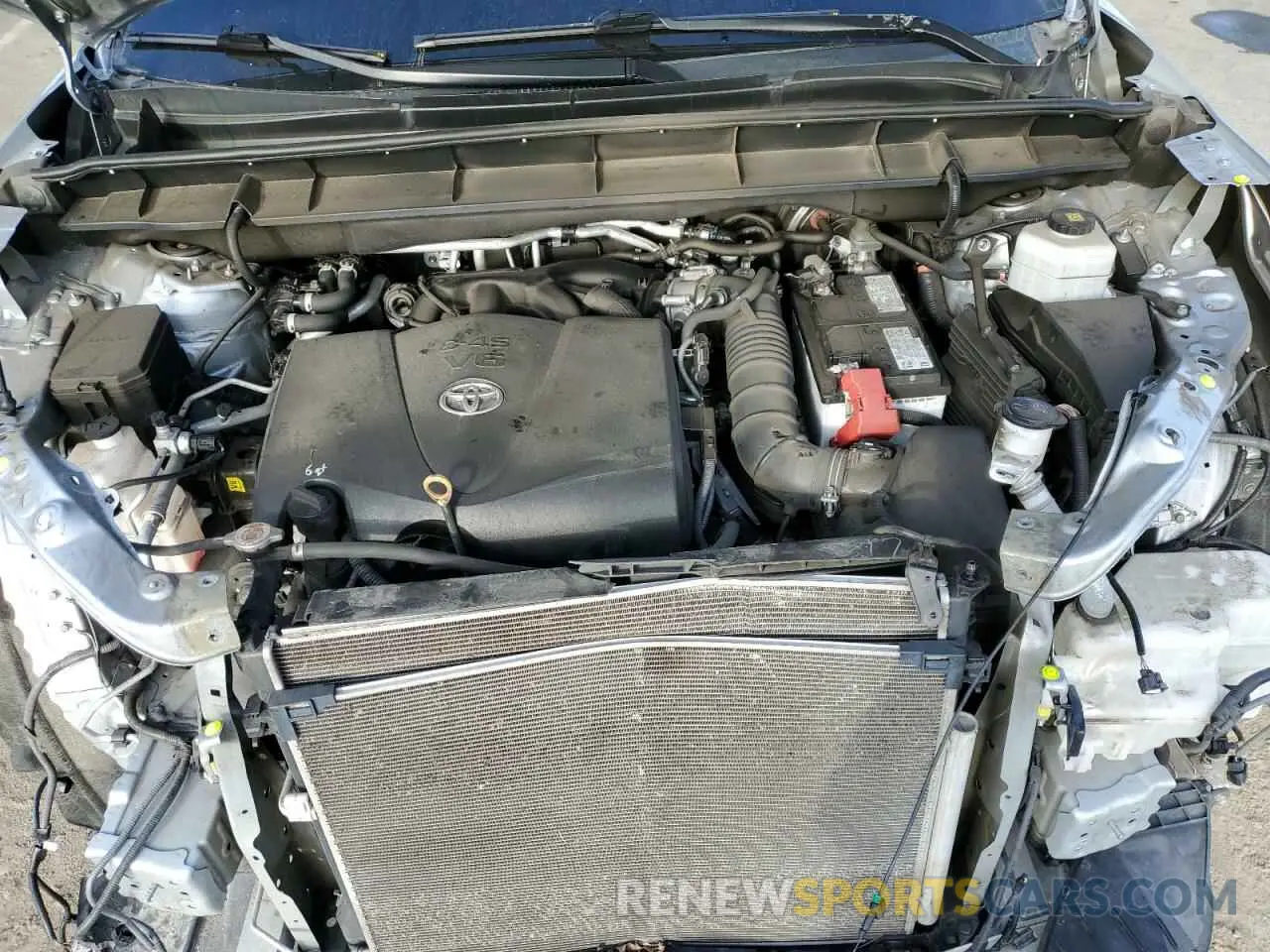 12 fotografías del automóvil dañado 5TDHZRBH2MS555177 TOYOTA HIGHLANDER 2021