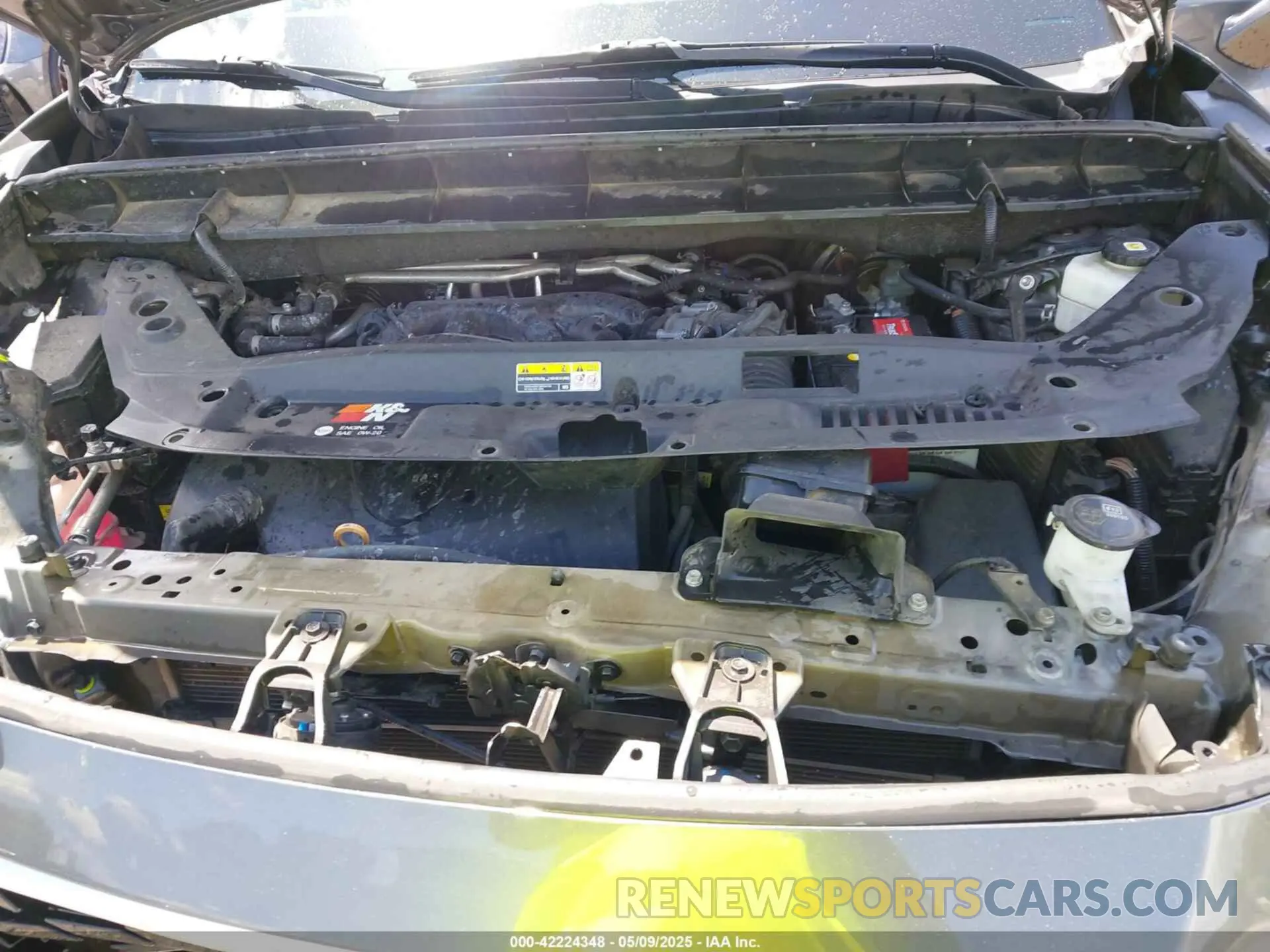 10 fotografías del automóvil dañado 5TDHZRBH3MS058736 TOYOTA HIGHLANDER 2021
