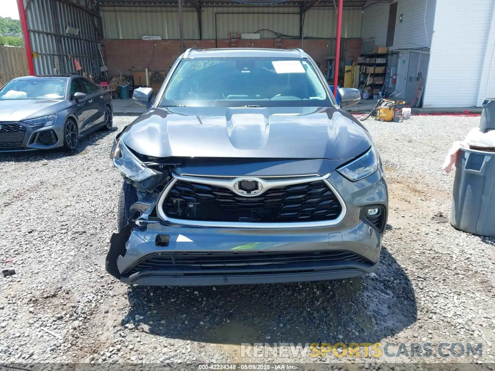 12 fotografías del automóvil dañado 5TDHZRBH3MS058736 TOYOTA HIGHLANDER 2021