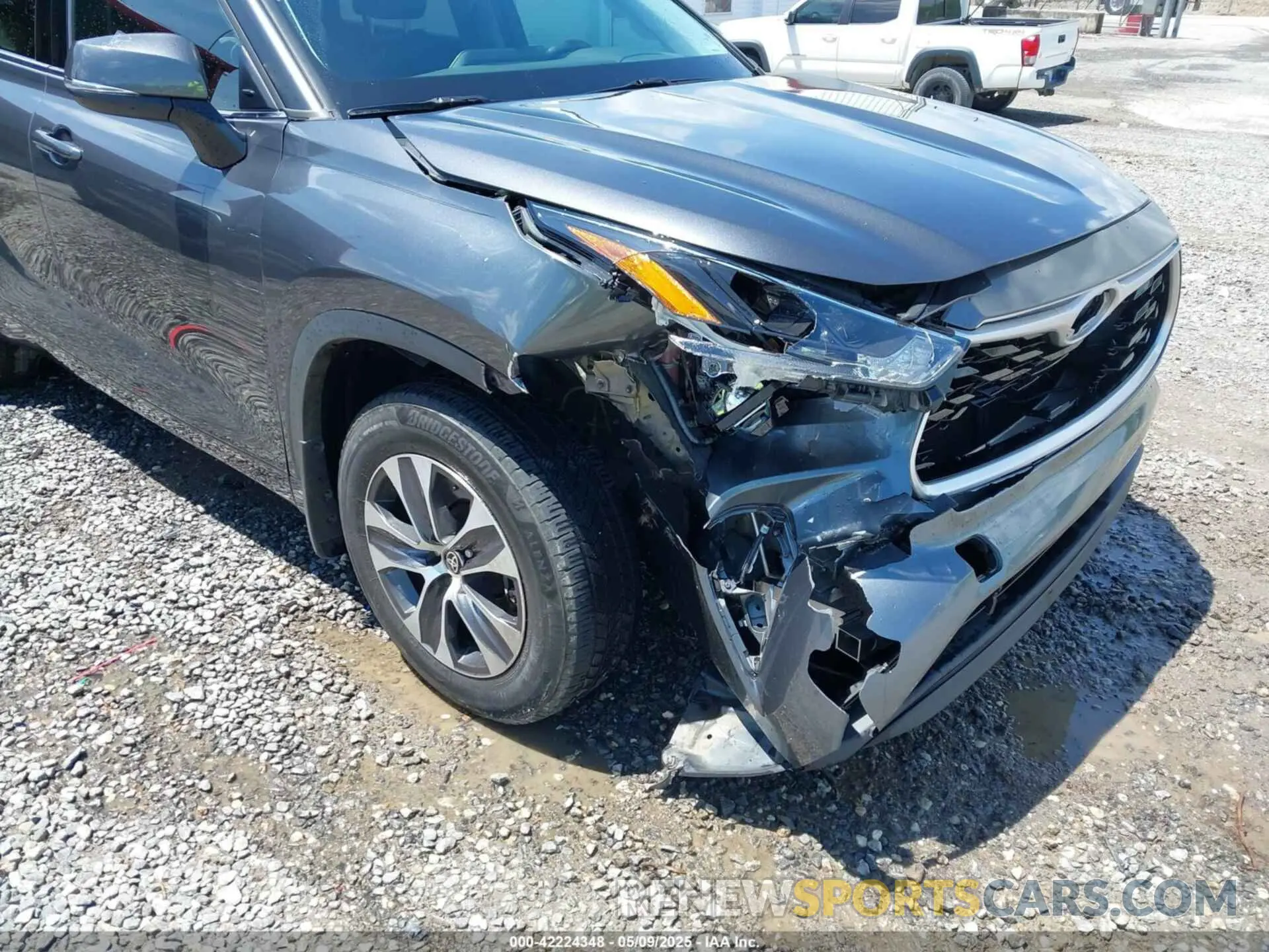 6 fotografías del automóvil dañado 5TDHZRBH3MS058736 TOYOTA HIGHLANDER 2021