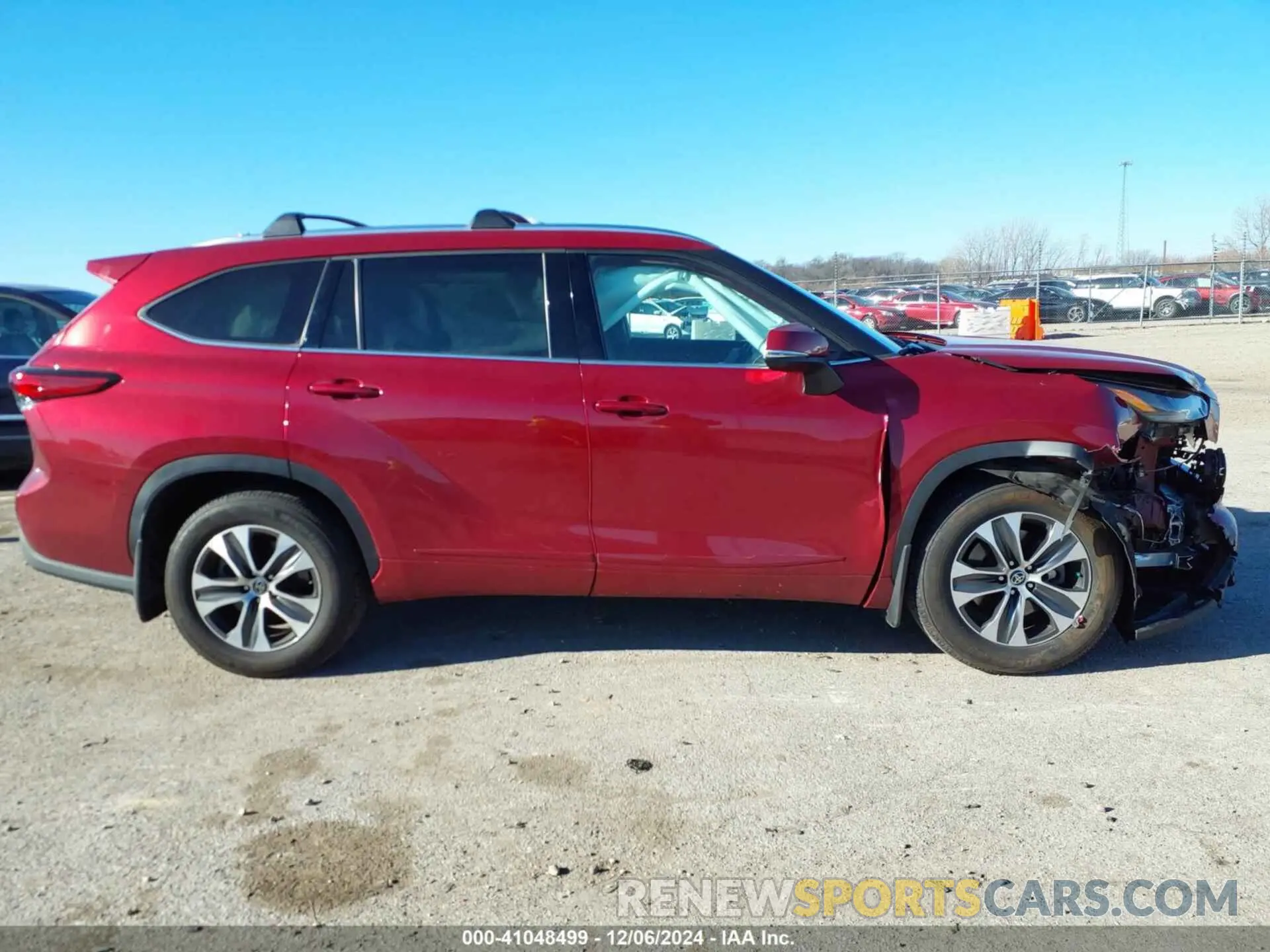 13 fotografías del automóvil dañado 5TDHZRBH7MS559225 TOYOTA HIGHLANDER 2021