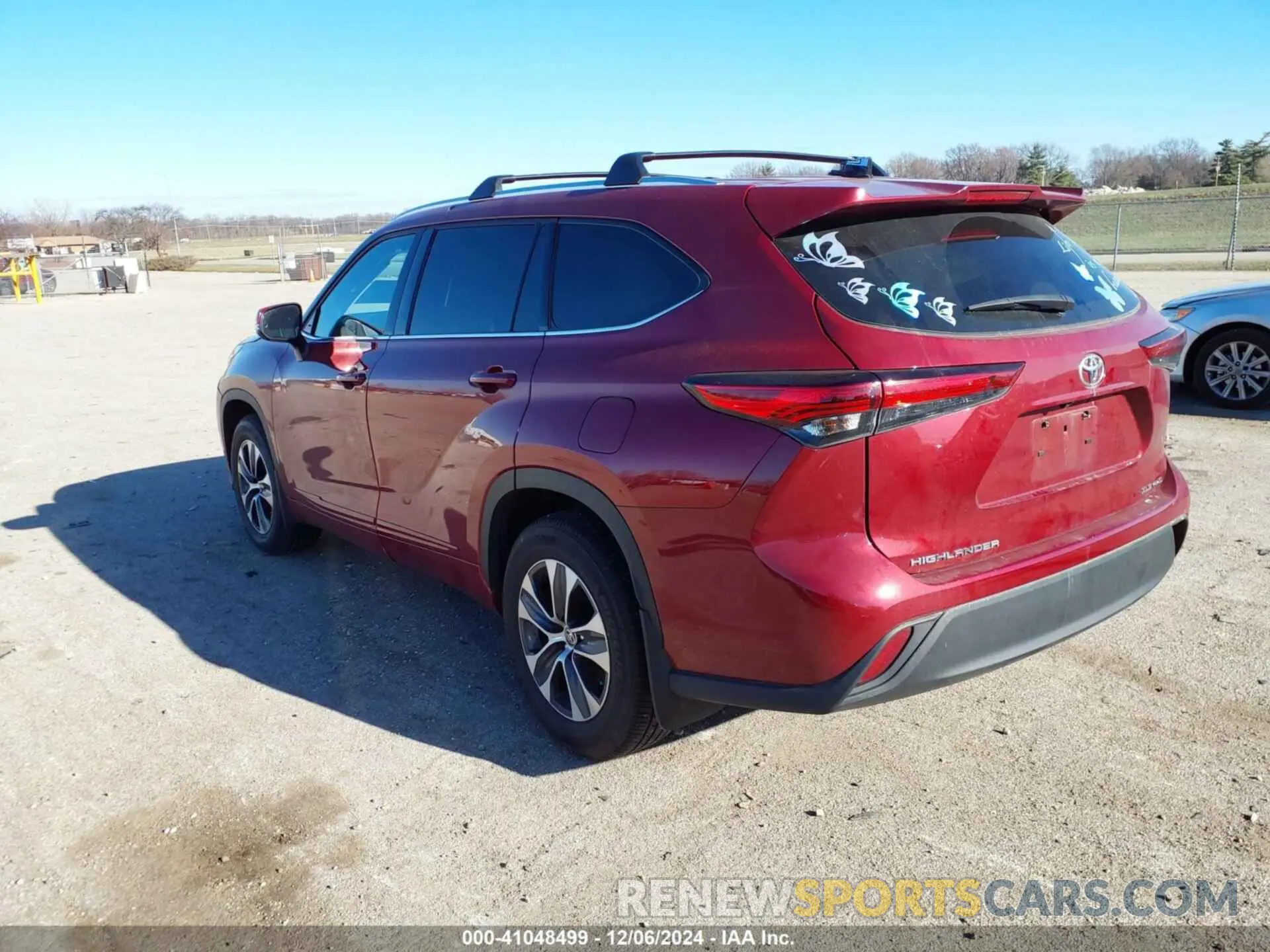 3 fotografías del automóvil dañado 5TDHZRBH7MS559225 TOYOTA HIGHLANDER 2021