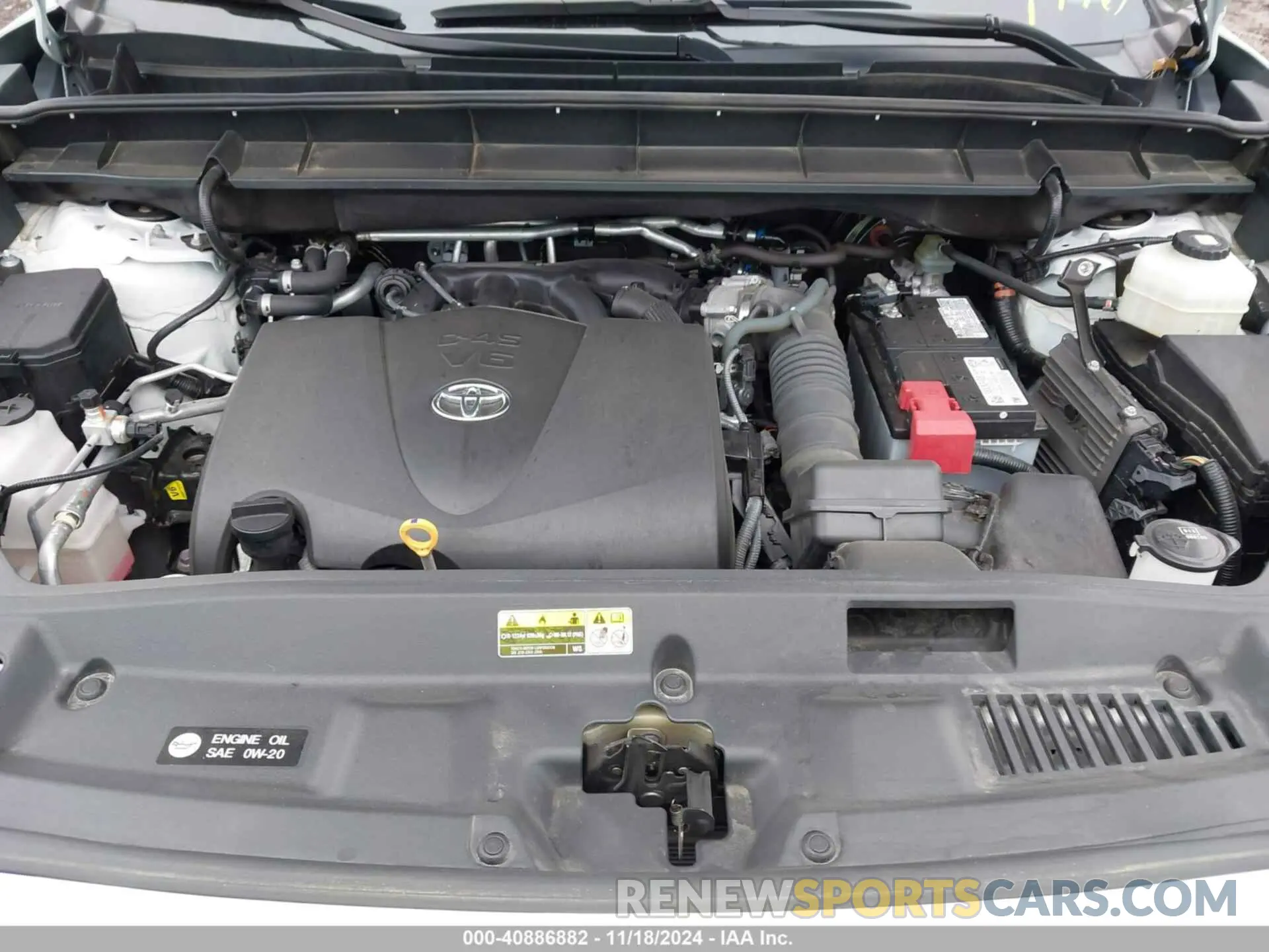 10 fotografías del automóvil dañado 5TDHZRBH8MS138517 TOYOTA HIGHLANDER 2021