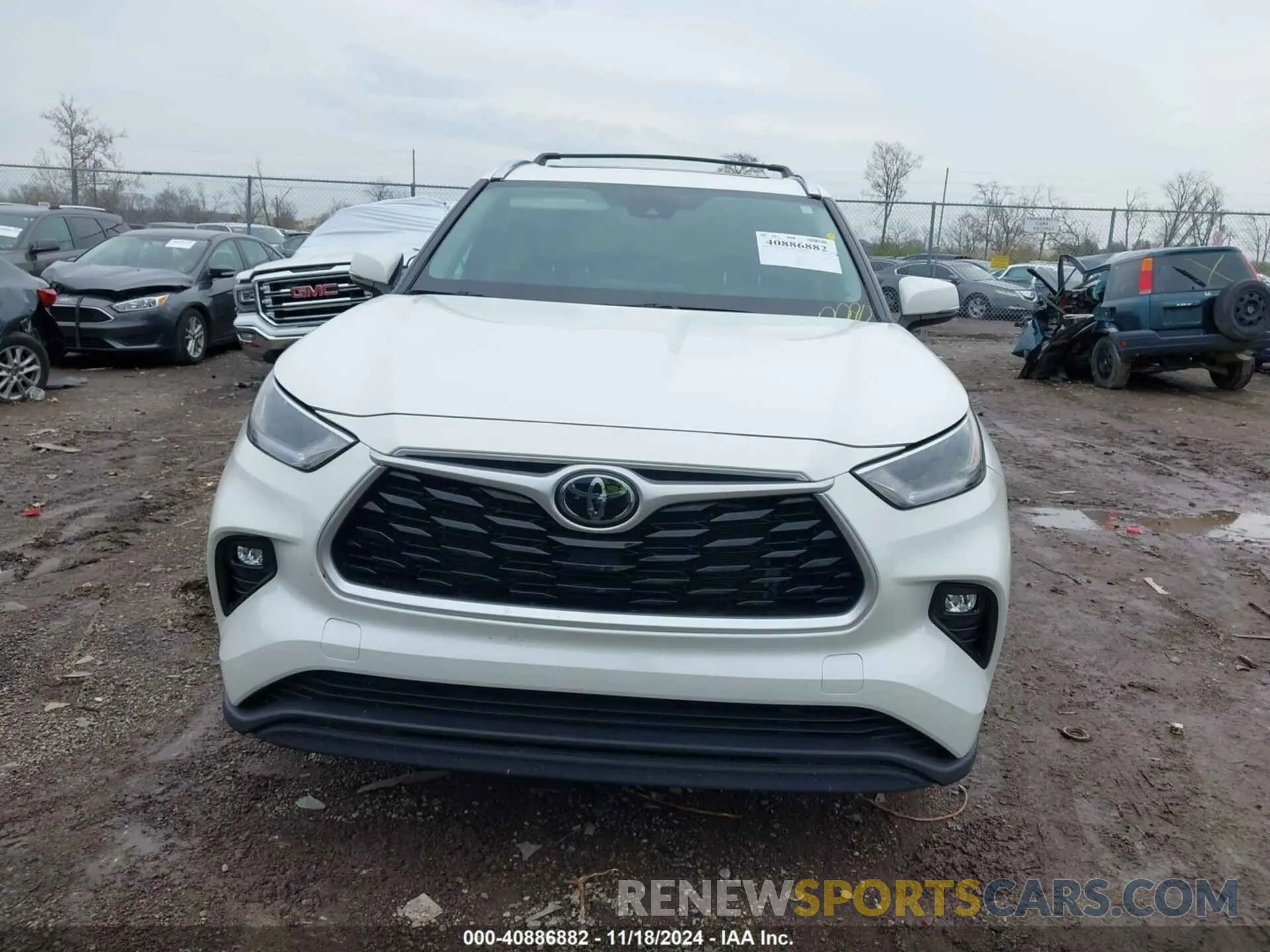 13 fotografías del automóvil dañado 5TDHZRBH8MS138517 TOYOTA HIGHLANDER 2021