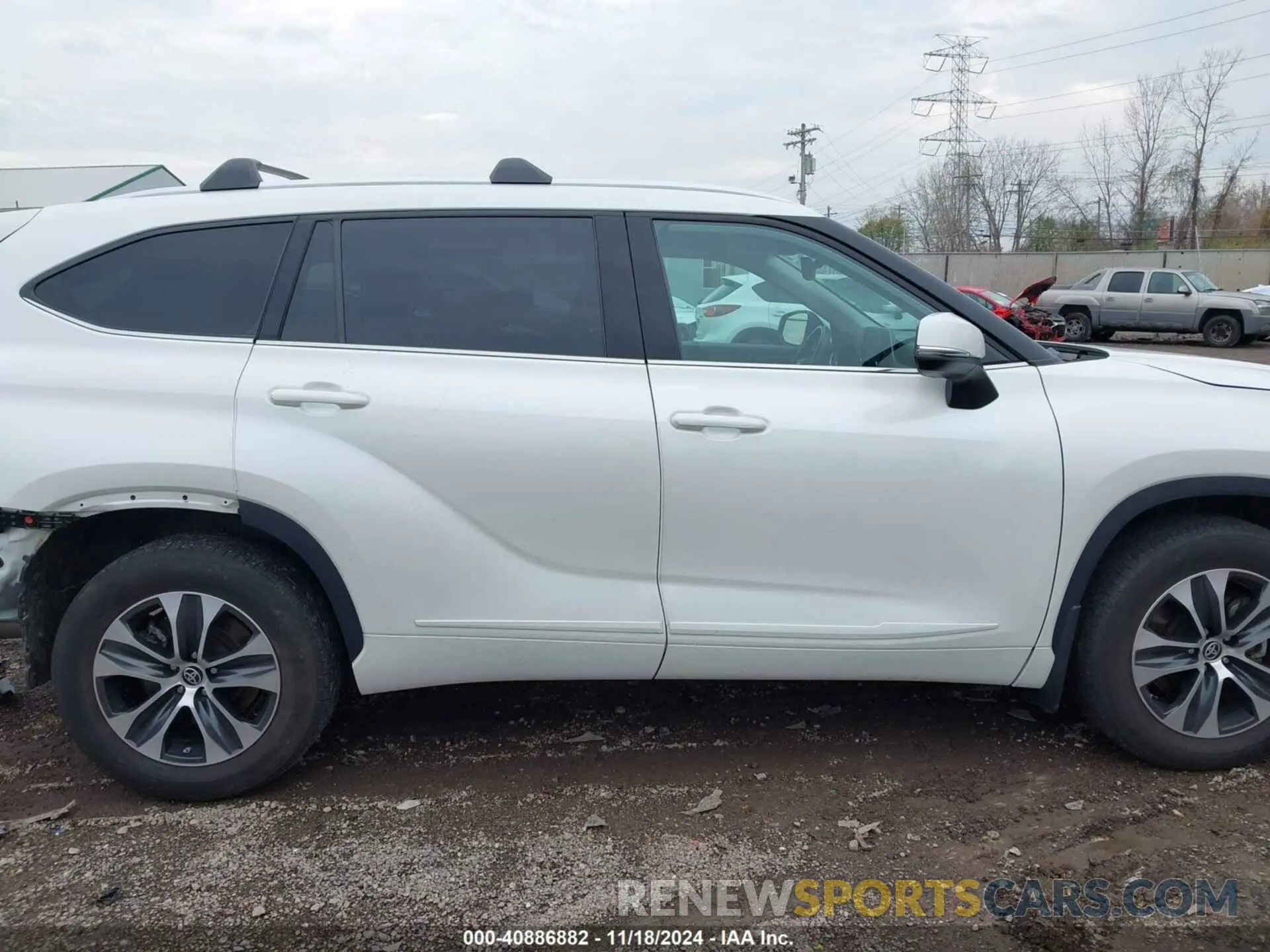 14 fotografías del automóvil dañado 5TDHZRBH8MS138517 TOYOTA HIGHLANDER 2021