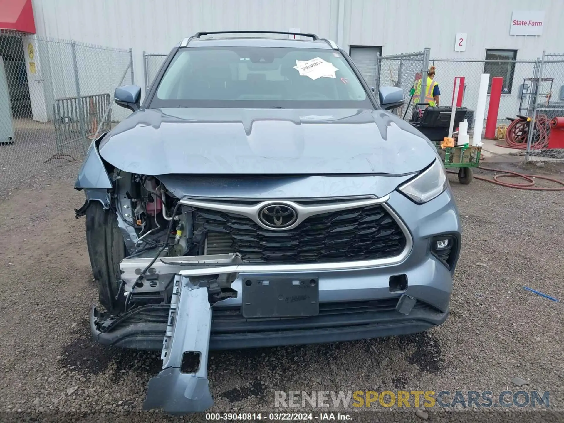 13 fotografías del automóvil dañado 5TDHZRBH9MS150885 TOYOTA HIGHLANDER 2021