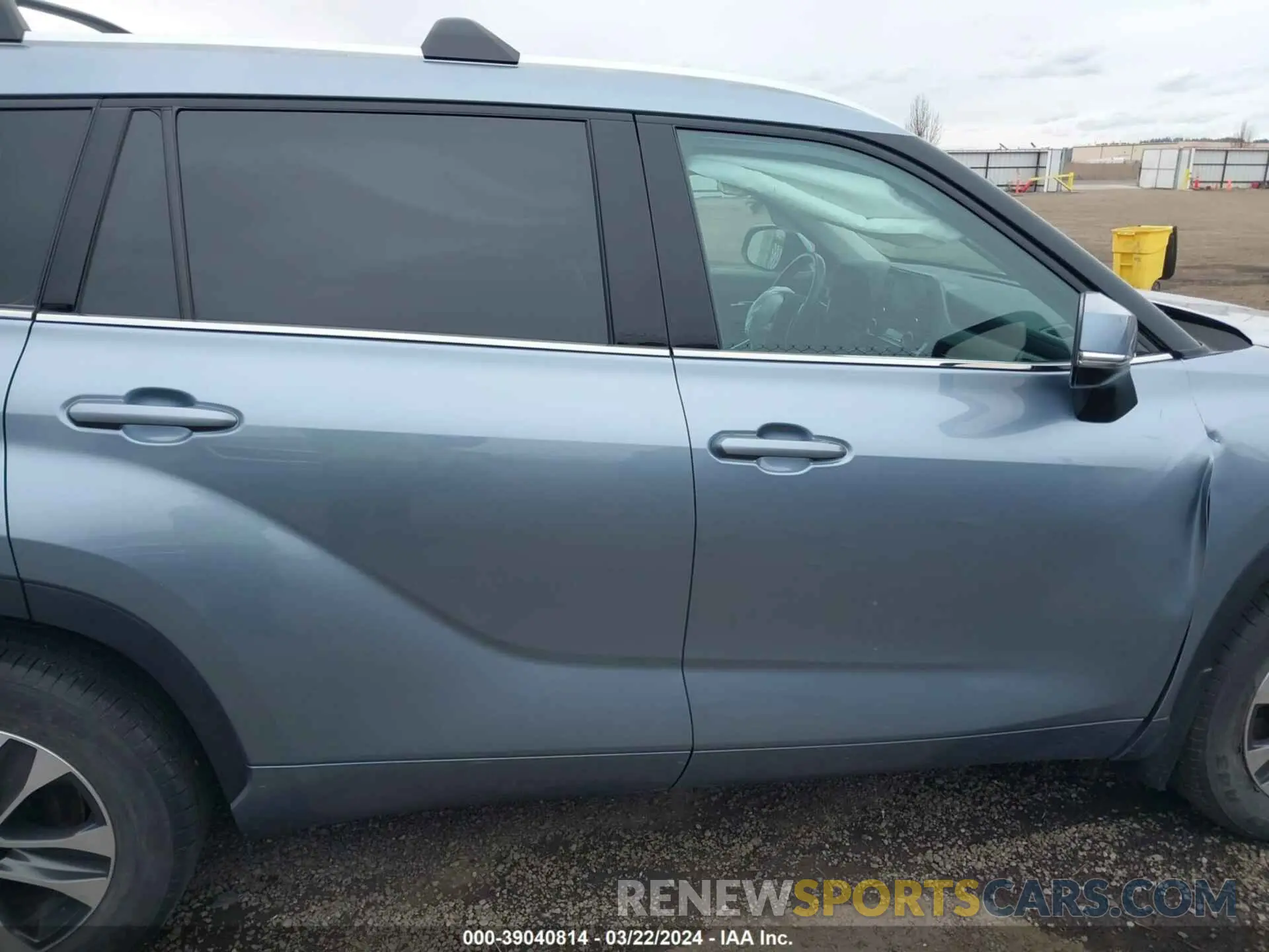 14 fotografías del automóvil dañado 5TDHZRBH9MS150885 TOYOTA HIGHLANDER 2021