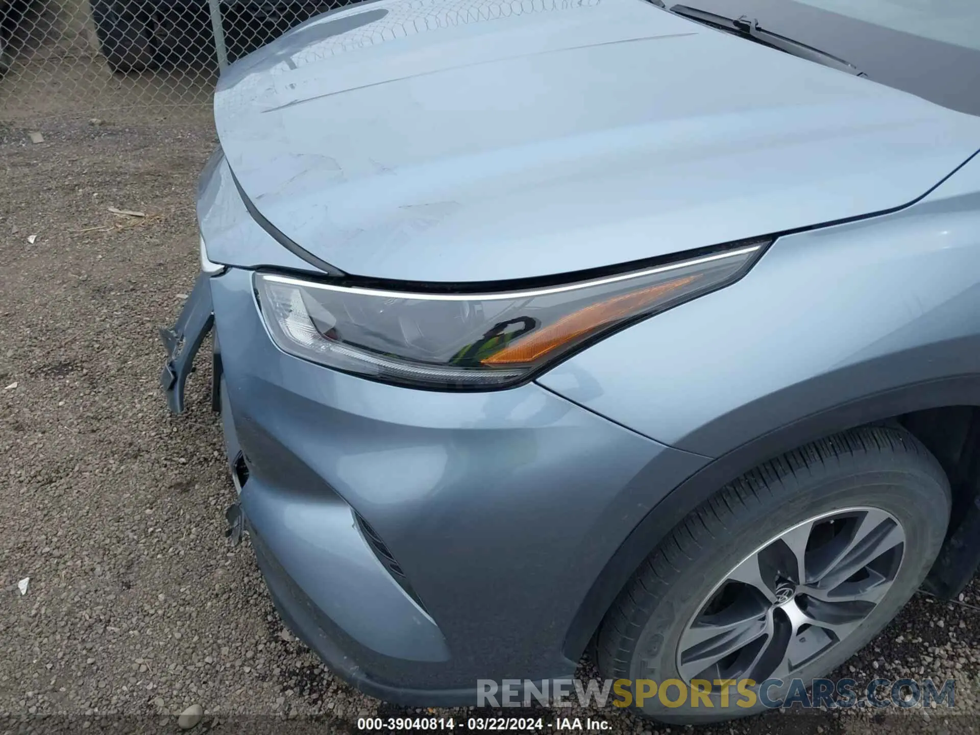 21 fotografías del automóvil dañado 5TDHZRBH9MS150885 TOYOTA HIGHLANDER 2021