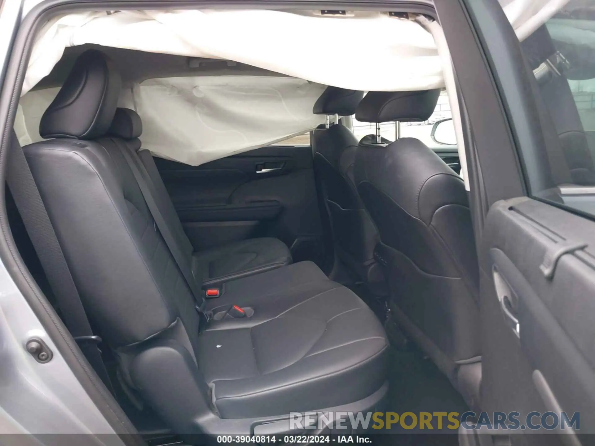 8 fotografías del automóvil dañado 5TDHZRBH9MS150885 TOYOTA HIGHLANDER 2021
