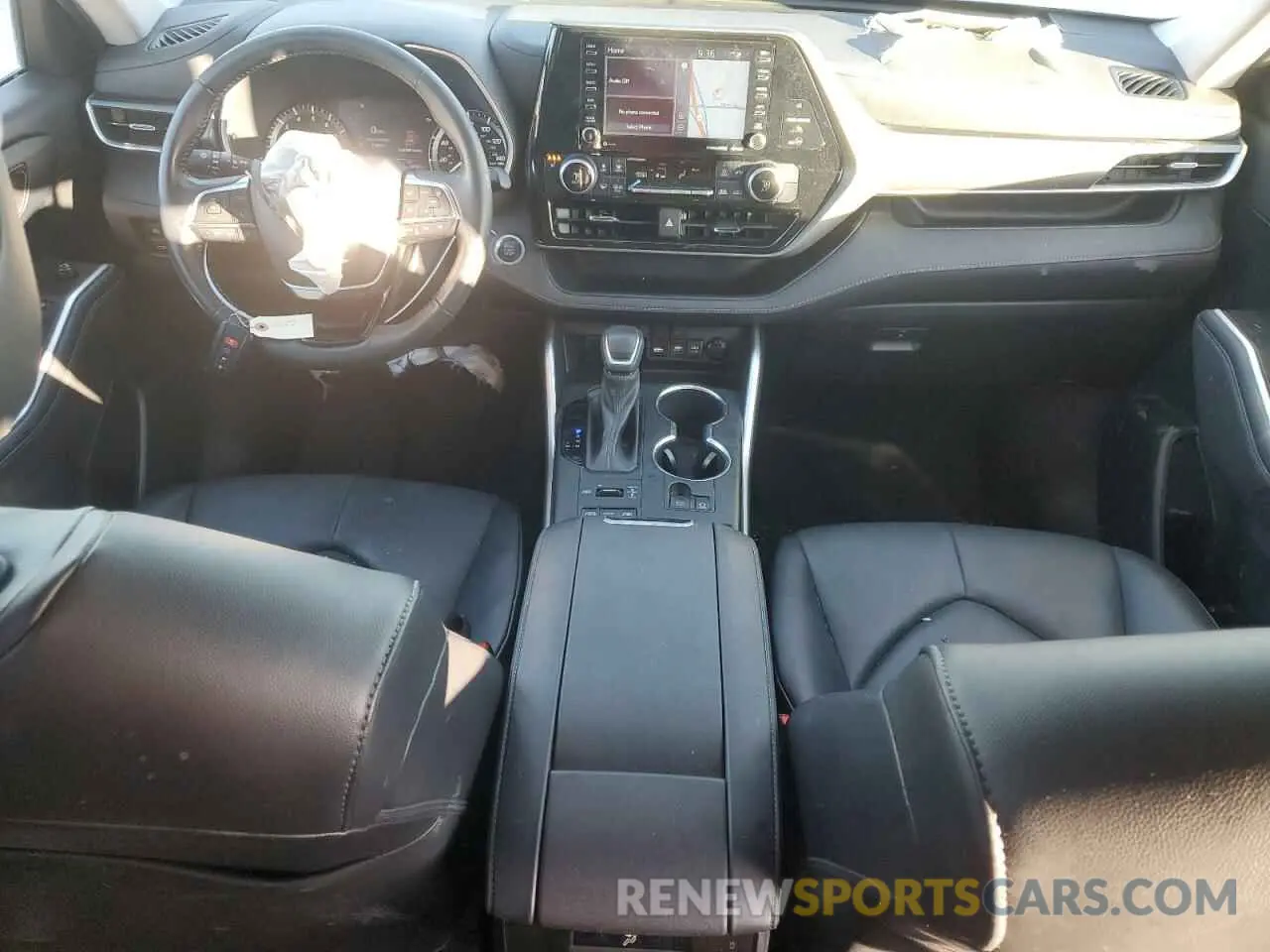 8 fotografías del automóvil dañado 5TDHZRBH9MS155276 TOYOTA HIGHLANDER 2021