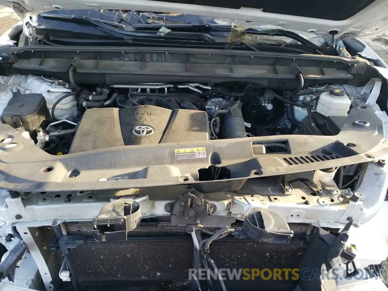 12 fotografías del automóvil dañado 5TDHZRBH9MS527313 TOYOTA HIGHLANDER 2021