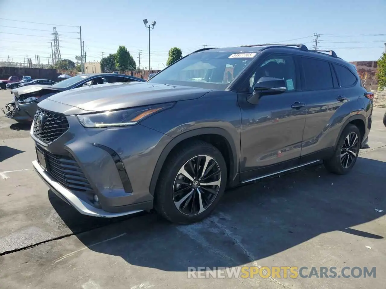 1 fotografías del automóvil dañado 5TDJZRAH7MS059973 TOYOTA HIGHLANDER 2021