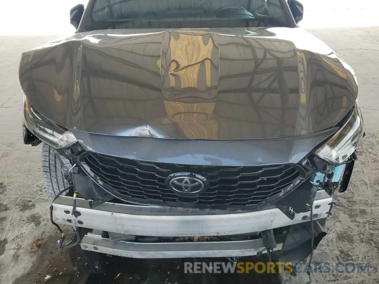 11 fotografías del automóvil dañado 5TDJZRAH7MS088566 TOYOTA HIGHLANDER 2021
