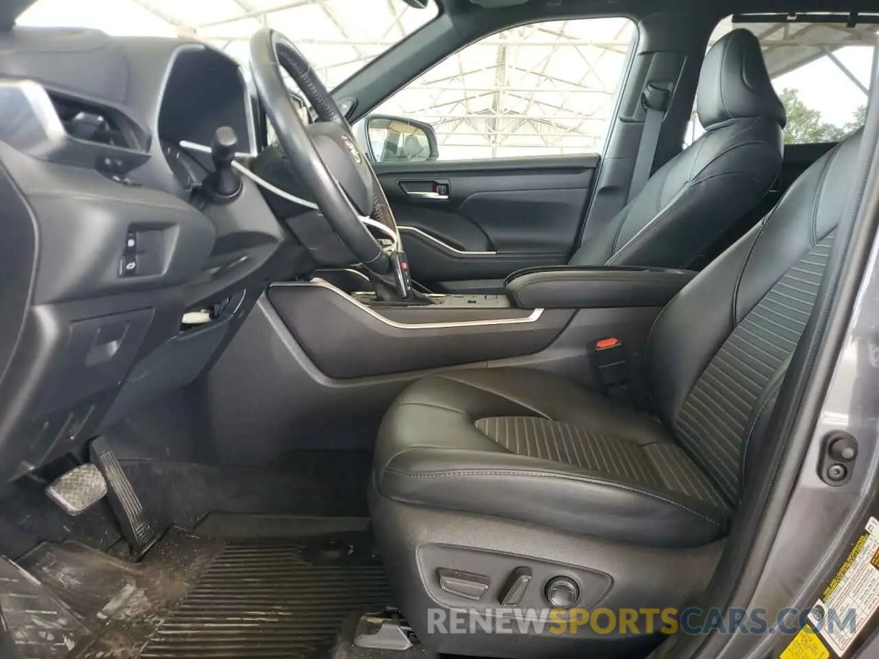 7 fotografías del automóvil dañado 5TDJZRAH7MS088566 TOYOTA HIGHLANDER 2021