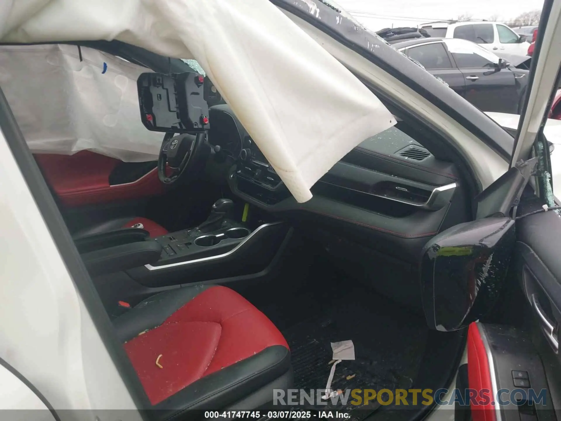 5 fotografías del automóvil dañado 5TDJZRAH9MS050546 TOYOTA HIGHLANDER 2021