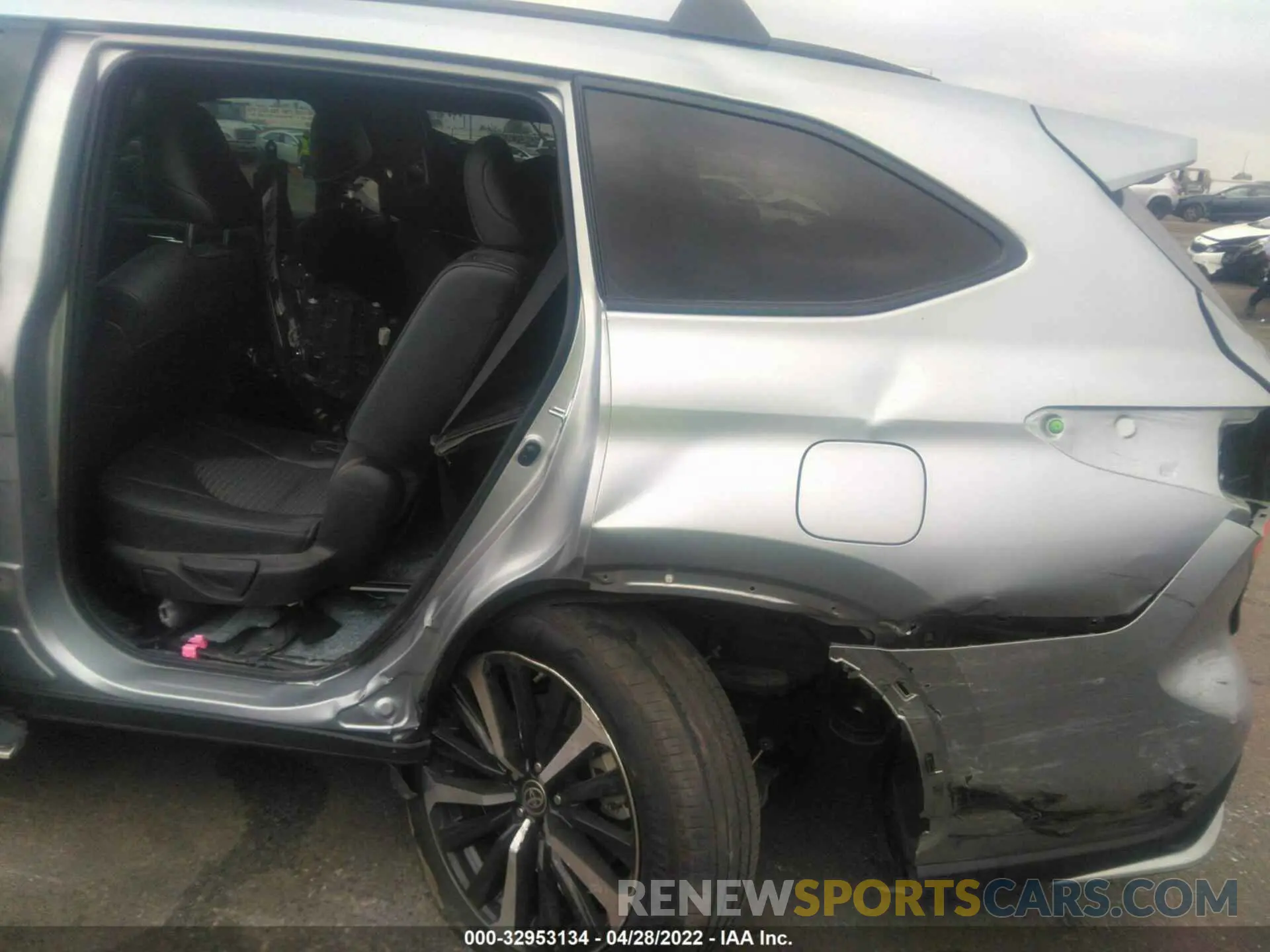 6 fotografías del automóvil dañado 5TDJZRAH9MS056993 TOYOTA HIGHLANDER 2021