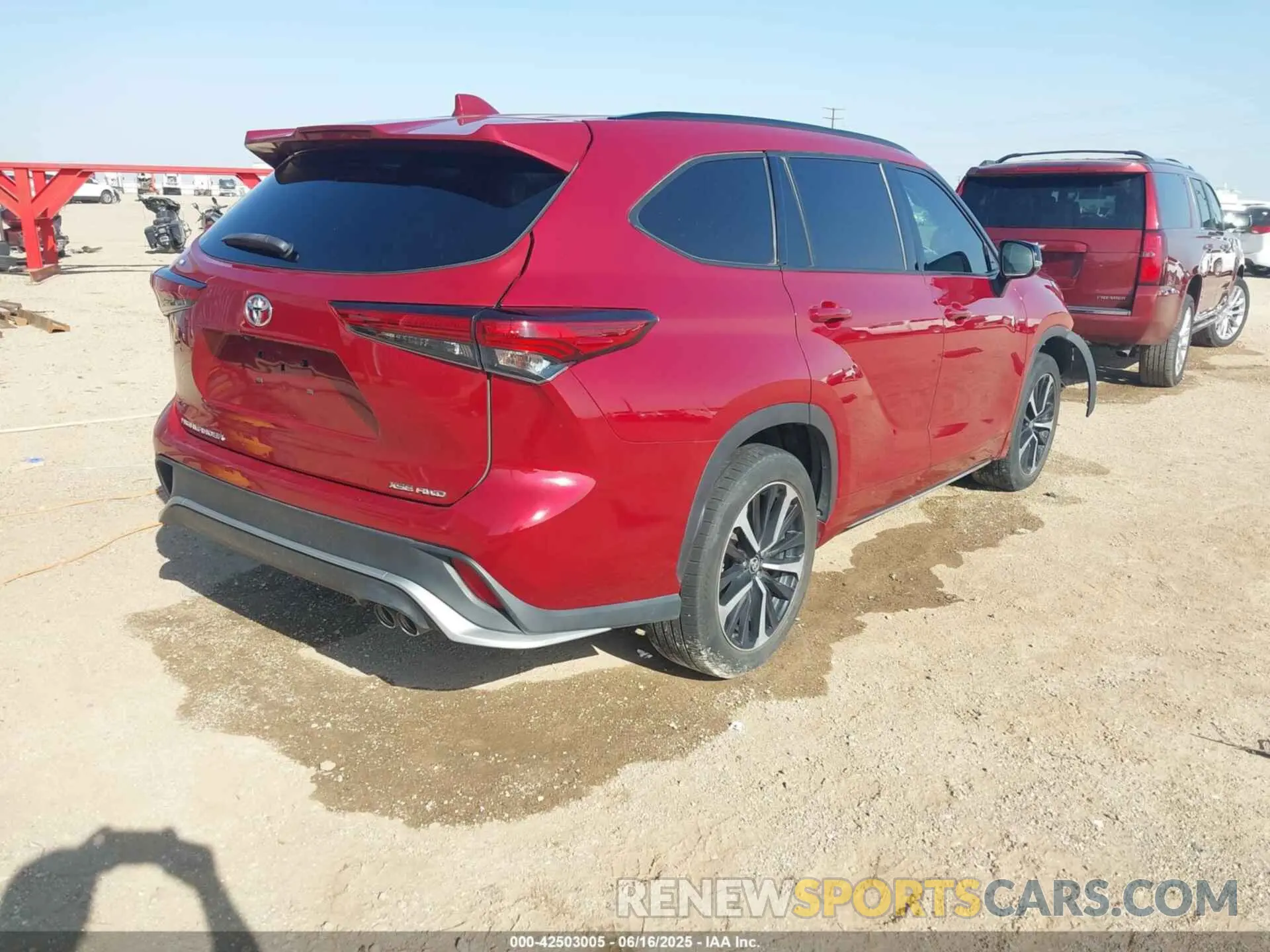 4 fotografías del automóvil dañado 5TDJZRBH0MS062146 TOYOTA HIGHLANDER 2021