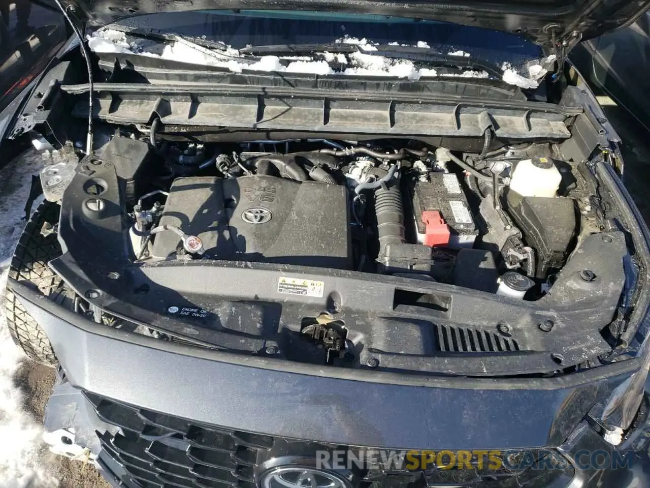 7 fotografías del automóvil dañado 5TDJZRBH0MS066181 TOYOTA HIGHLANDER 2021