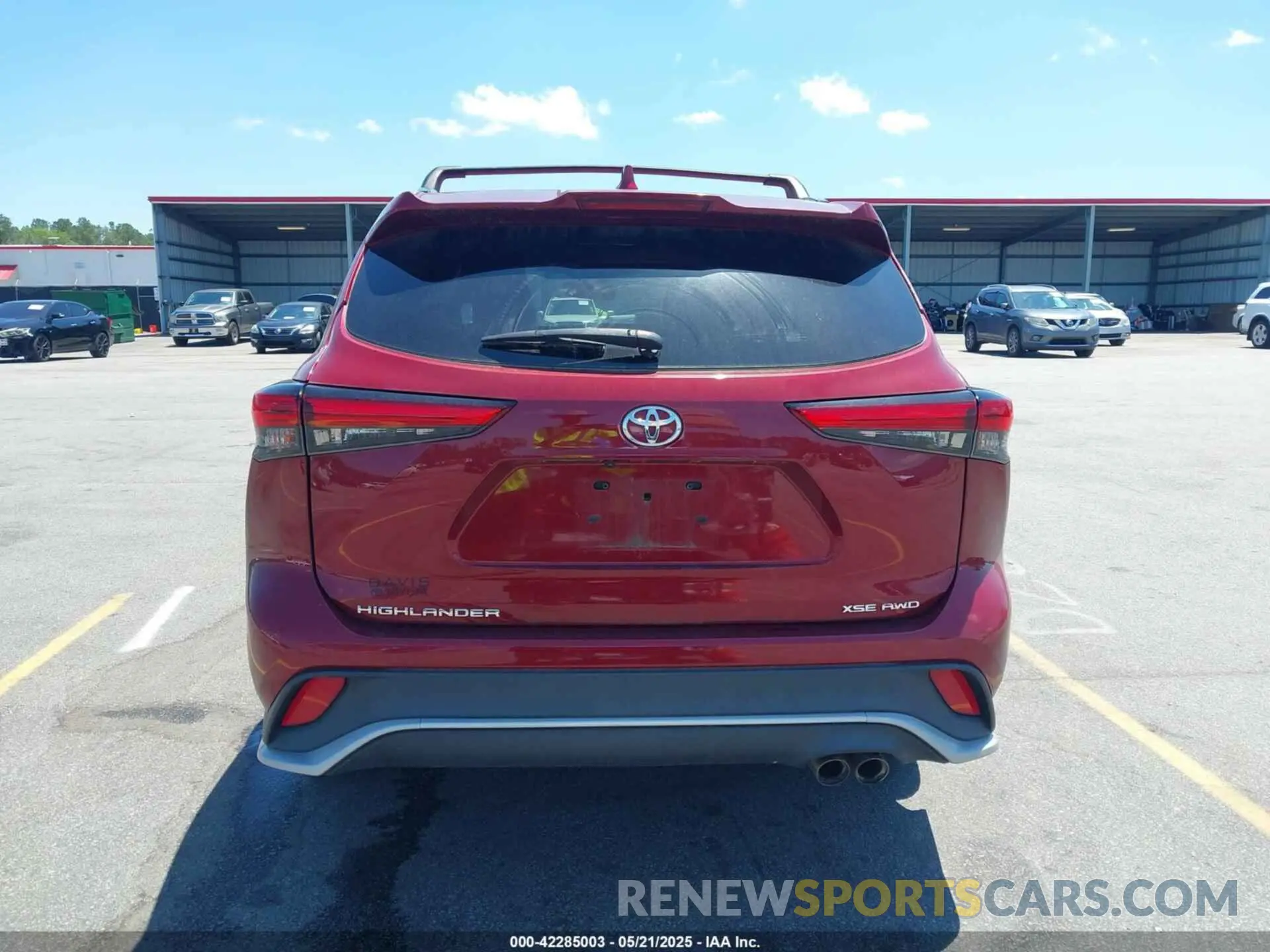 17 fotografías del automóvil dañado 5TDJZRBH0MS129571 TOYOTA HIGHLANDER 2021