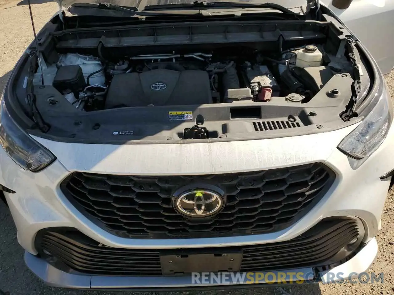 12 fotografías del automóvil dañado 5TDJZRBH3MS068586 TOYOTA HIGHLANDER 2021